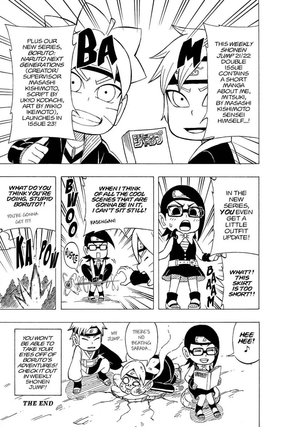 Naruto: Chibi Sasuke's Sharingan Legend Chapter 14.5 page 12 - Volume 2 Special: Mini Manga