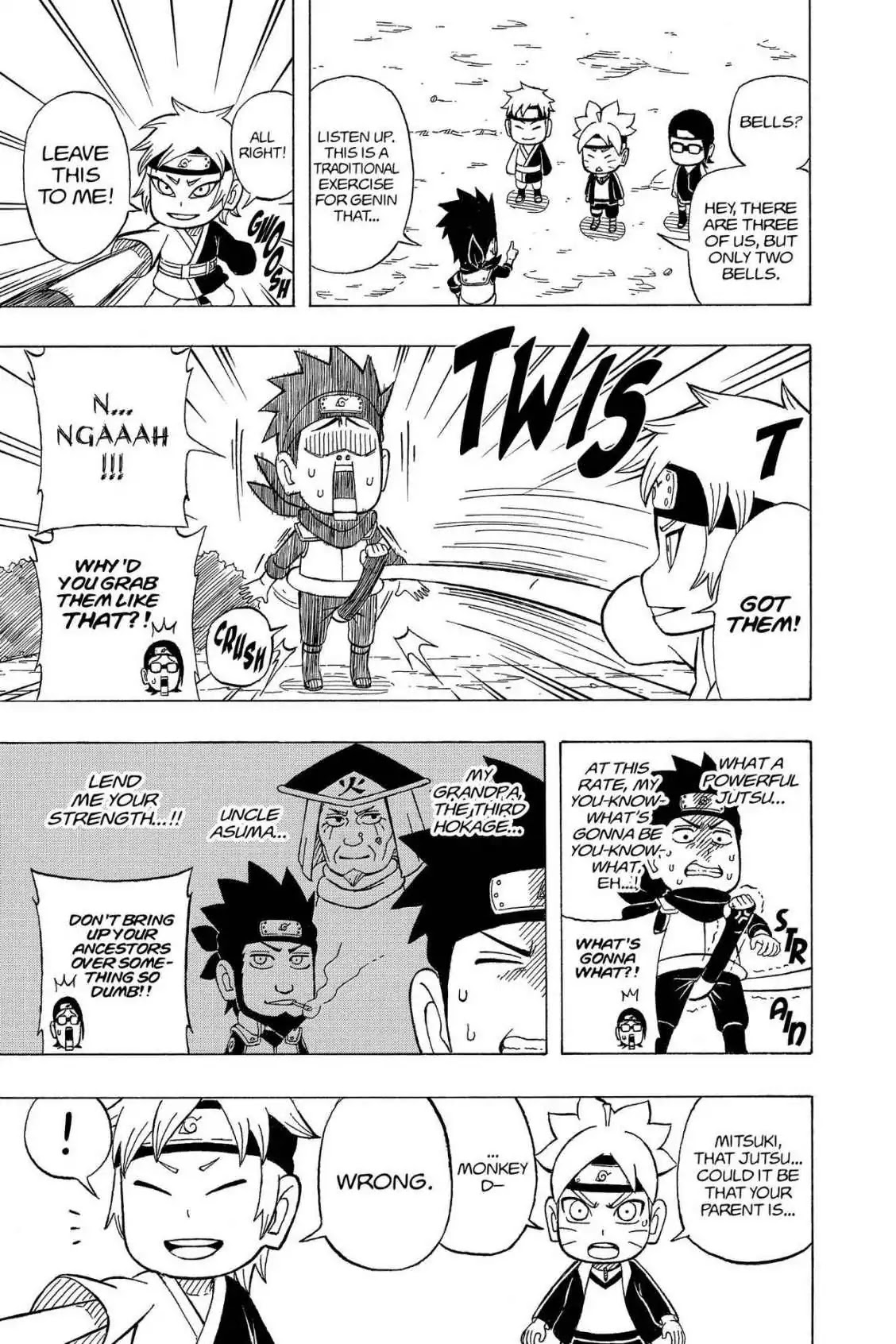 Naruto: Chibi Sasuke's Sharingan Legend Chapter 14.5 page 14 - Volume 2 Special: Mini Manga