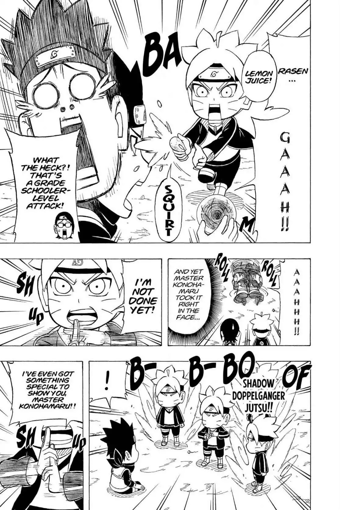 Naruto: Chibi Sasuke's Sharingan Legend Chapter 14.5 page 16 - Volume 2 Special: Mini Manga