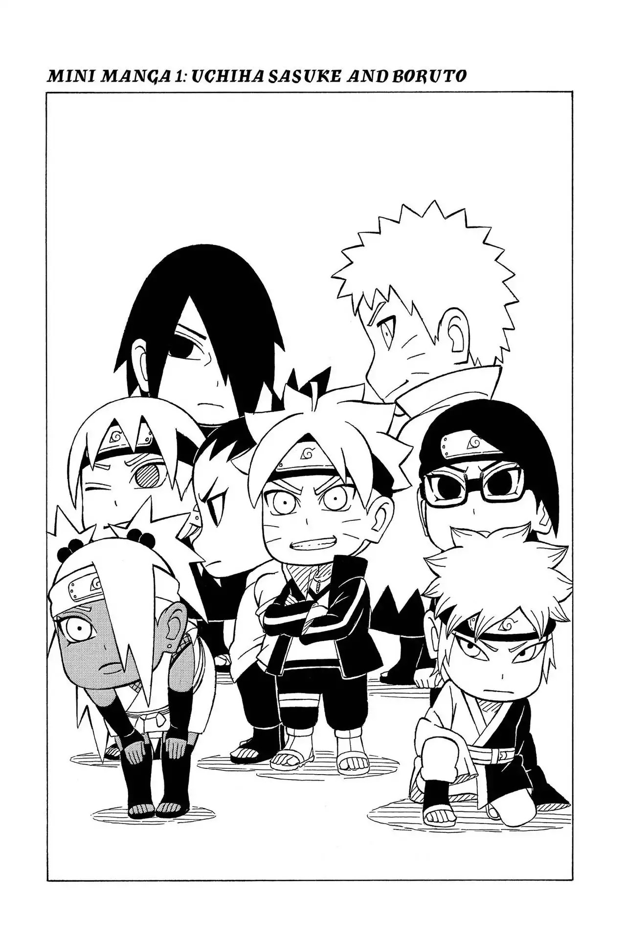 Naruto: Chibi Sasuke's Sharingan Legend Chapter 14.5 page 2 - Volume 2 Special: Mini Manga