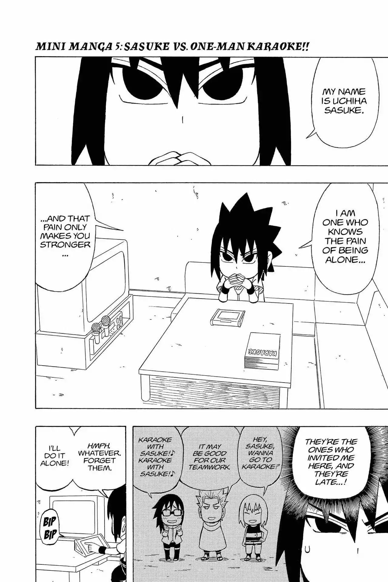 Naruto: Chibi Sasuke's Sharingan Legend Chapter 14.5 page 23 - Volume 2 Special: Mini Manga