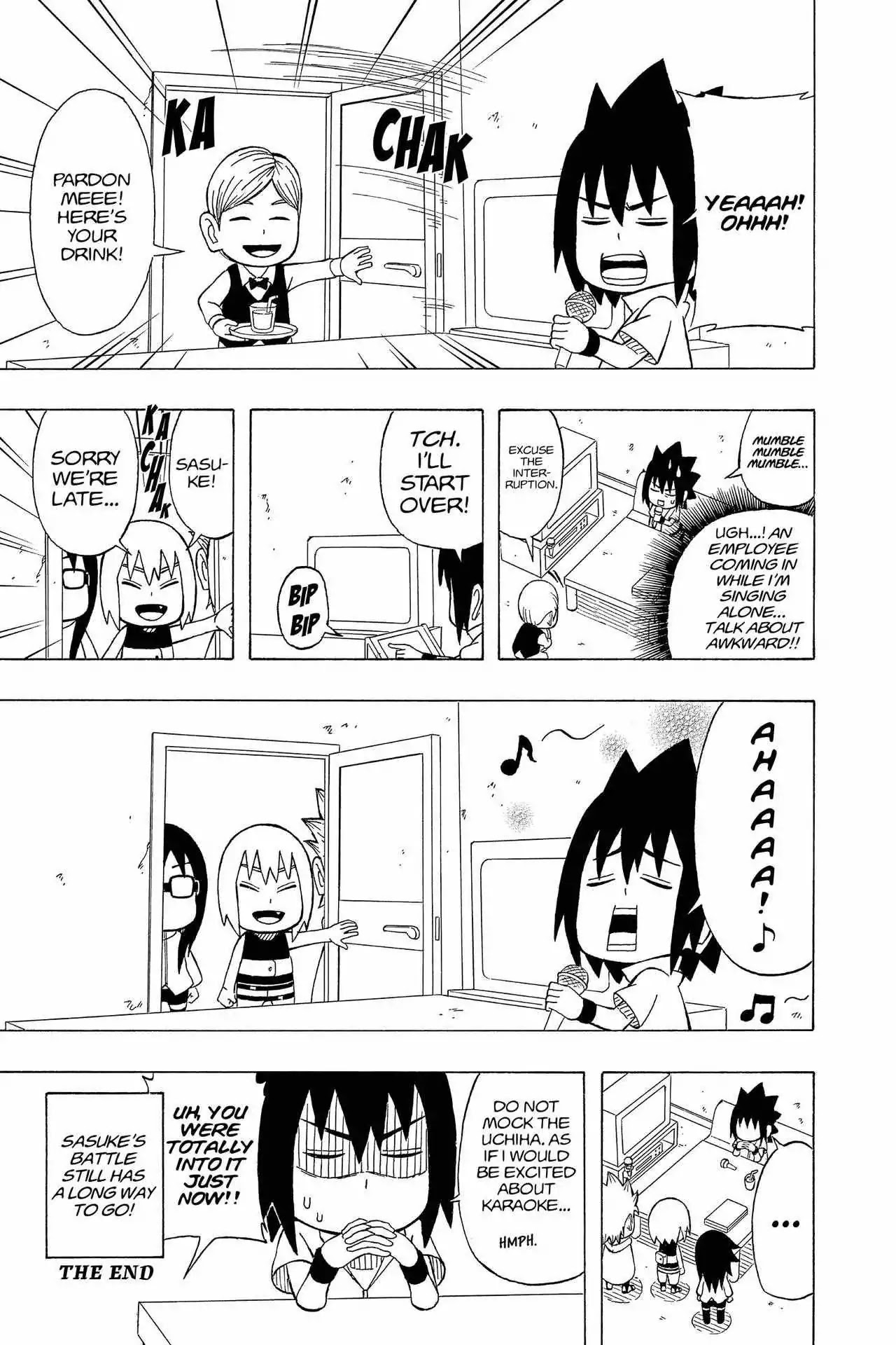Naruto: Chibi Sasuke's Sharingan Legend Chapter 14.5 page 24 - Volume 2 Special: Mini Manga
