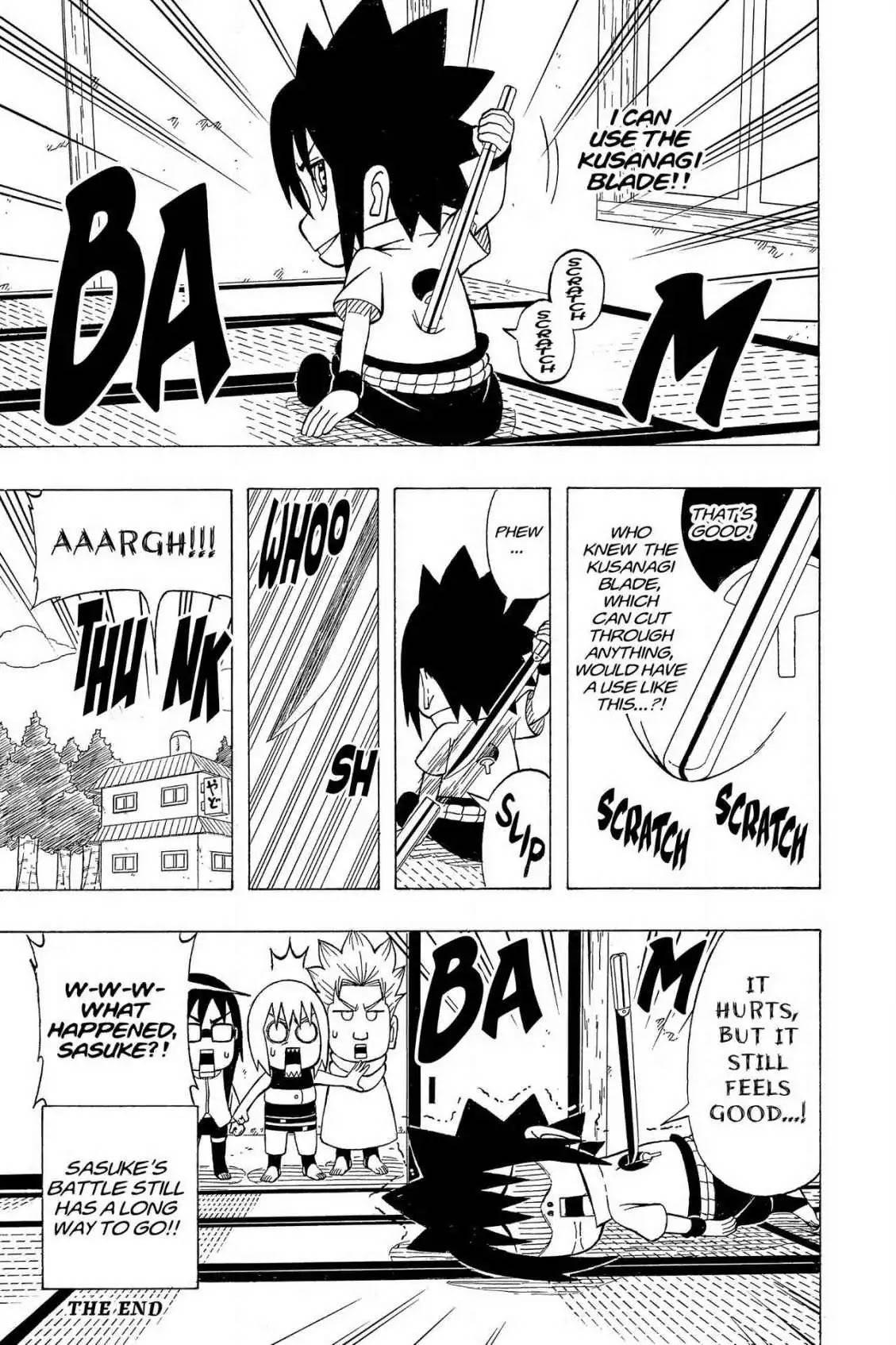 Naruto: Chibi Sasuke's Sharingan Legend Chapter 14.5 page 26 - Volume 2 Special: Mini Manga