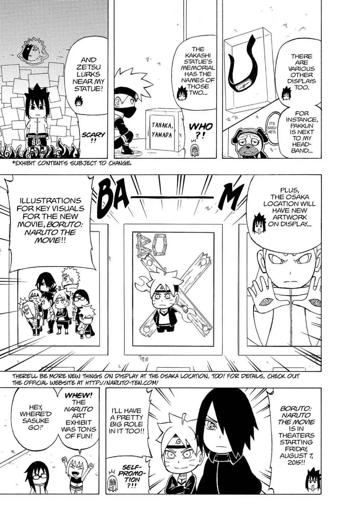 Naruto: Chibi Sasuke's Sharingan Legend Chapter 14.5 page 30 - Volume 2 Special: Mini Manga