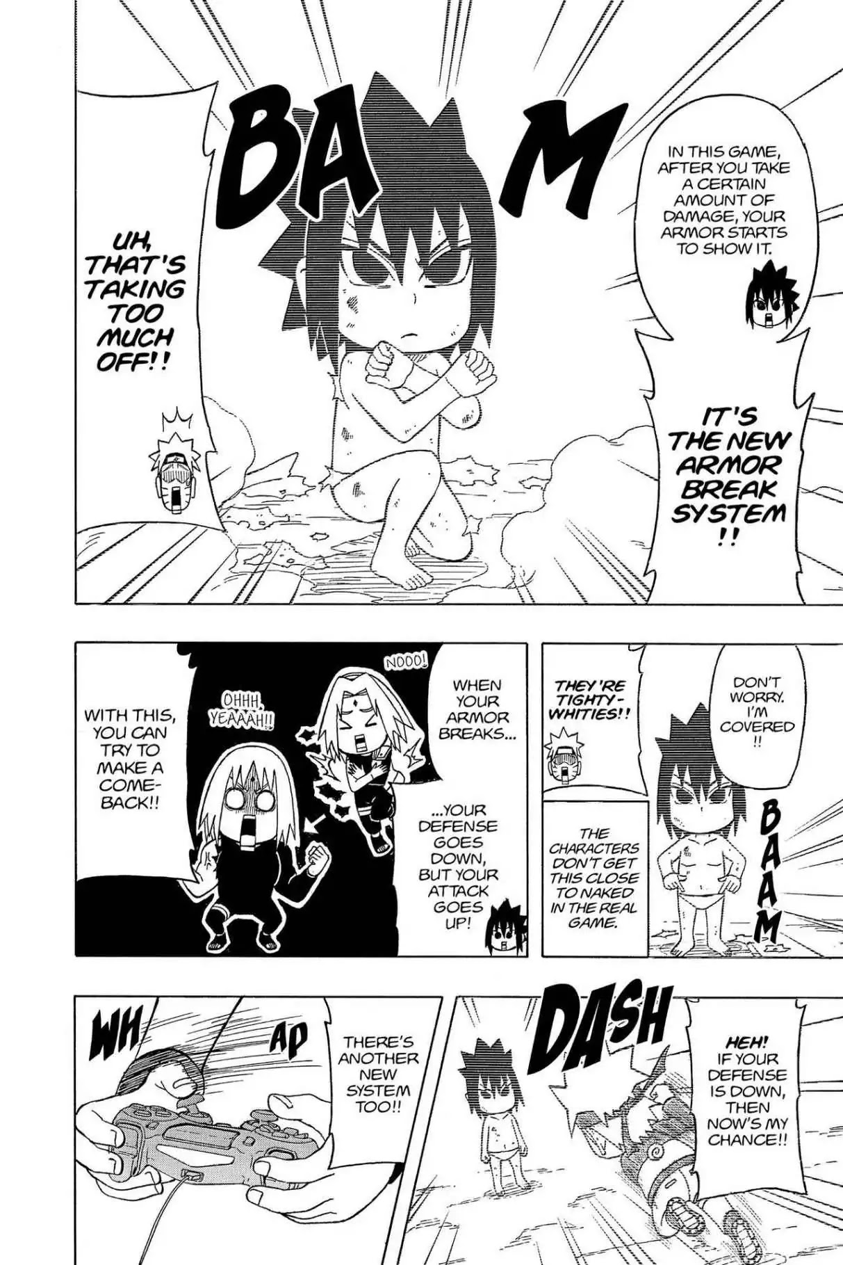 Naruto: Chibi Sasuke's Sharingan Legend Chapter 14.5 page 35 - Volume 2 Special: Mini Manga