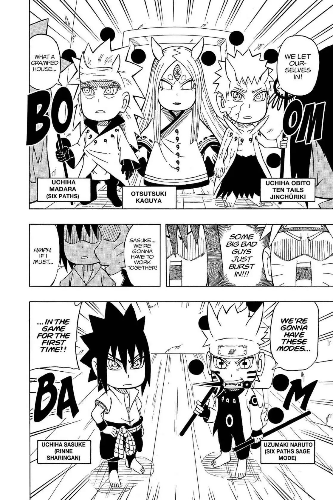 Naruto: Chibi Sasuke's Sharingan Legend Chapter 14.5 page 37 - Volume 2 Special: Mini Manga