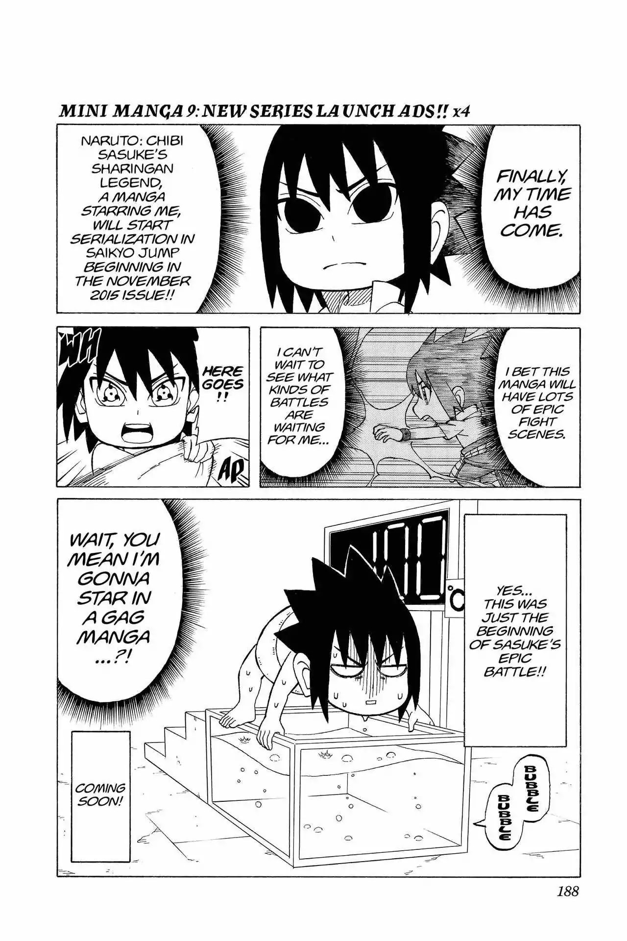 Naruto: Chibi Sasuke's Sharingan Legend Chapter 14.5 page 39 - Volume 2 Special: Mini Manga
