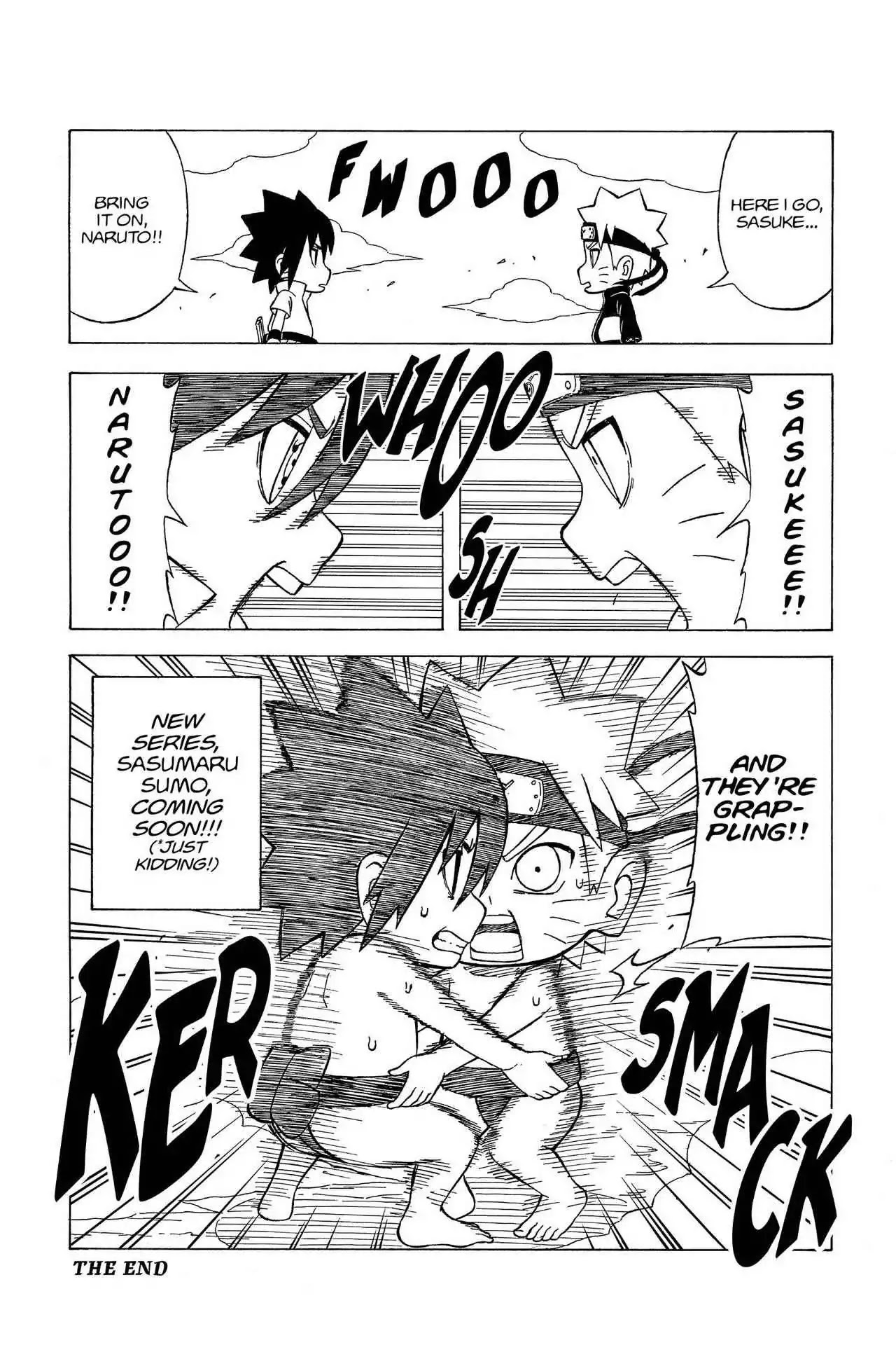 Naruto: Chibi Sasuke's Sharingan Legend Chapter 14.5 page 42 - Volume 2 Special: Mini Manga