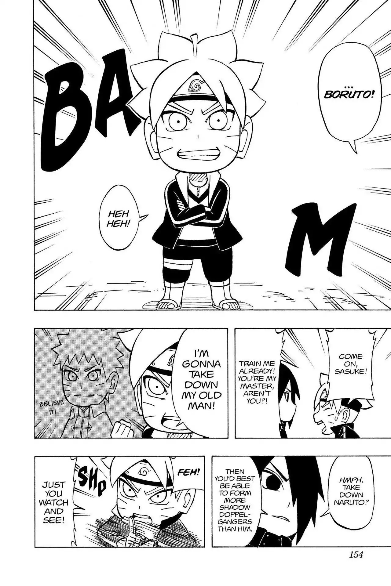 Naruto: Chibi Sasuke's Sharingan Legend Chapter 14.5 page 5 - Volume 2 Special: Mini Manga