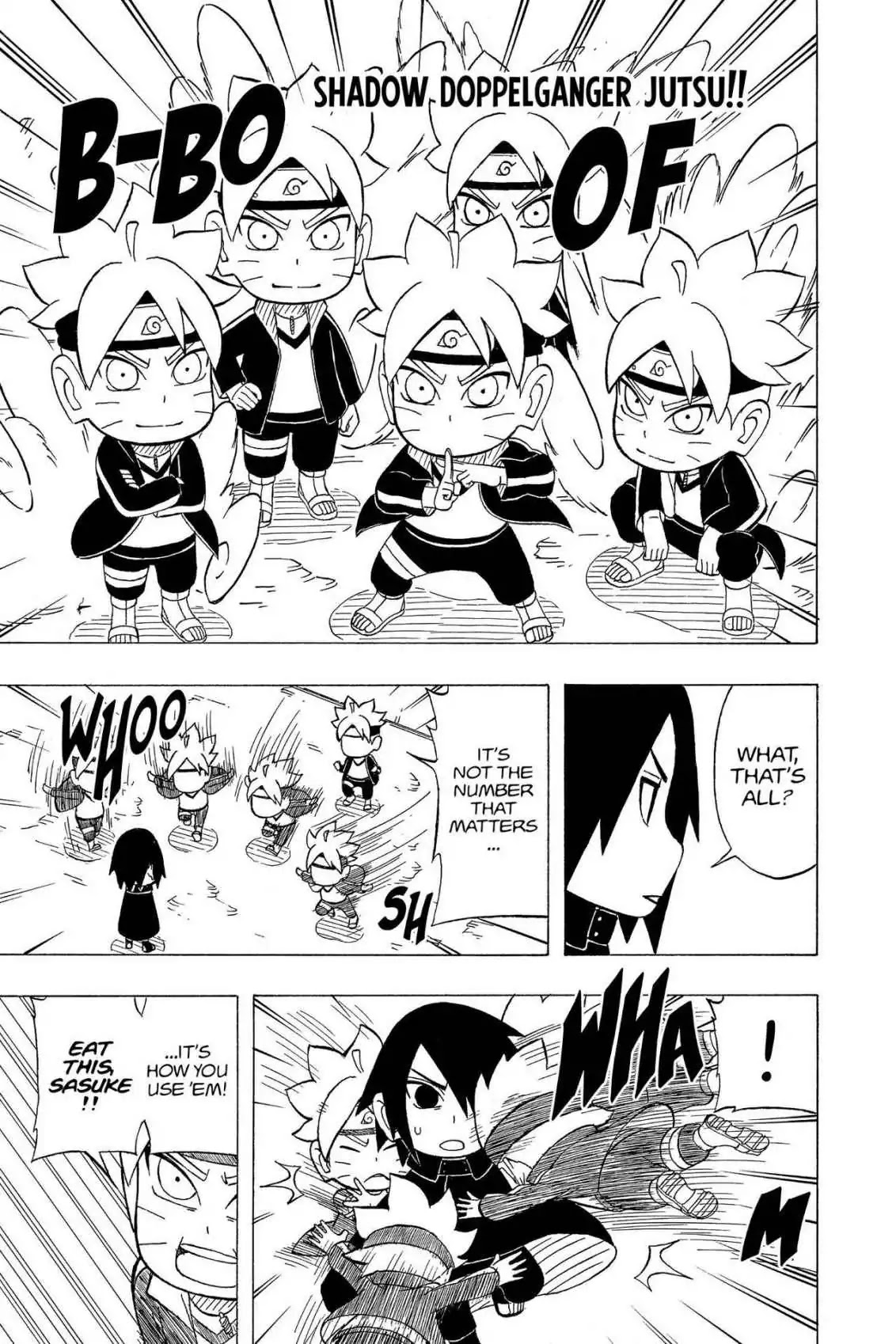 Naruto: Chibi Sasuke's Sharingan Legend Chapter 14.5 page 6 - Volume 2 Special: Mini Manga