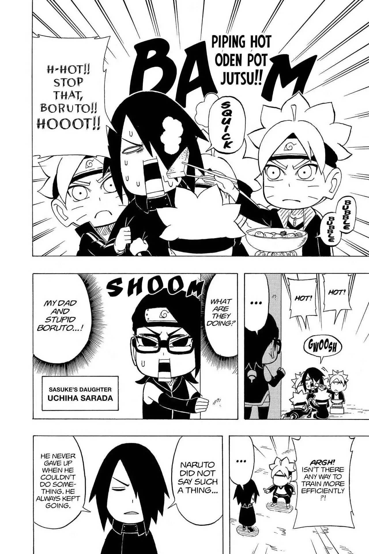 Naruto: Chibi Sasuke's Sharingan Legend Chapter 14.5 page 7 - Volume 2 Special: Mini Manga