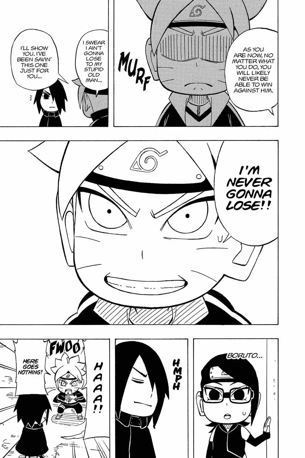 Naruto: Chibi Sasuke's Sharingan Legend Chapter 14.5 page 8 - Volume 2 Special: Mini Manga
