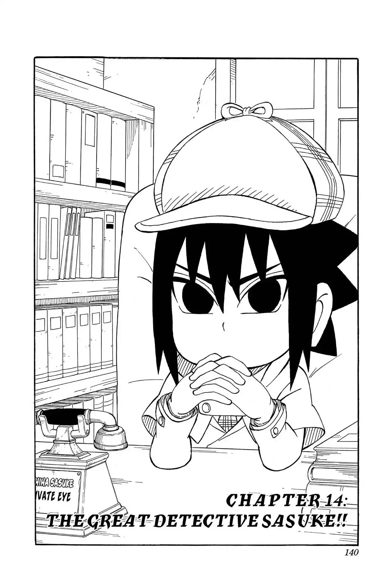 Naruto: Chibi Sasuke's Sharingan Legend Chapter 14 page 1 - Chapter 14: The Great Detective Sasuke!!
