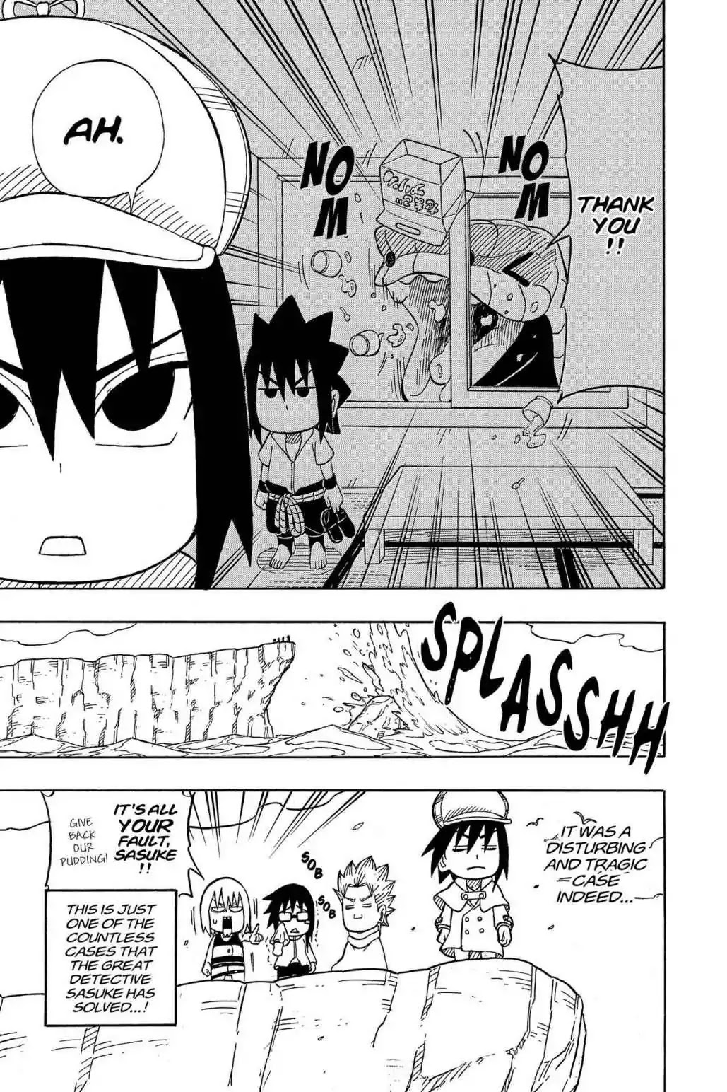Naruto: Chibi Sasuke's Sharingan Legend Chapter 14 page 10 - Chapter 14: The Great Detective Sasuke!!