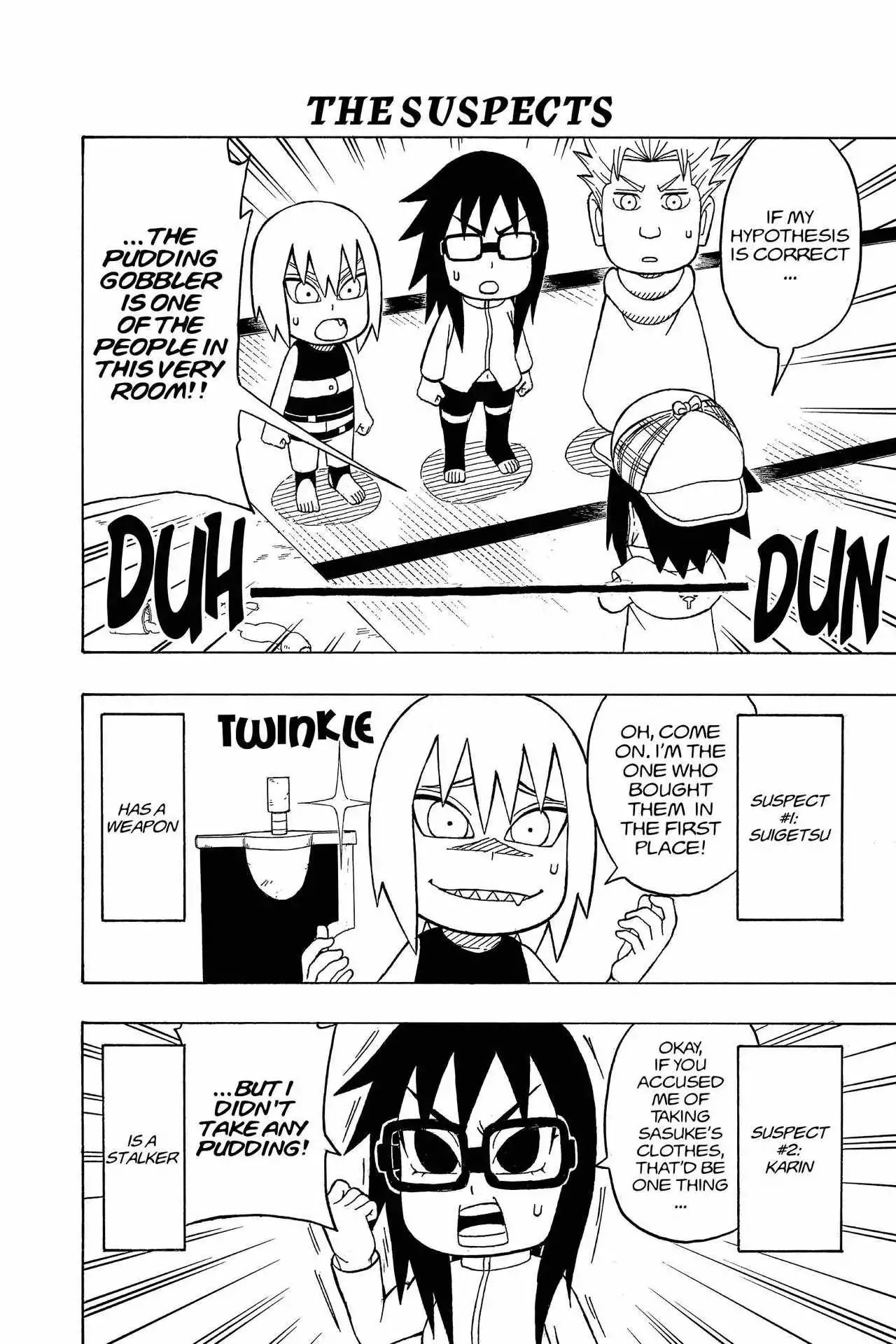 Naruto: Chibi Sasuke's Sharingan Legend Chapter 14 page 5 - Chapter 14: The Great Detective Sasuke!!