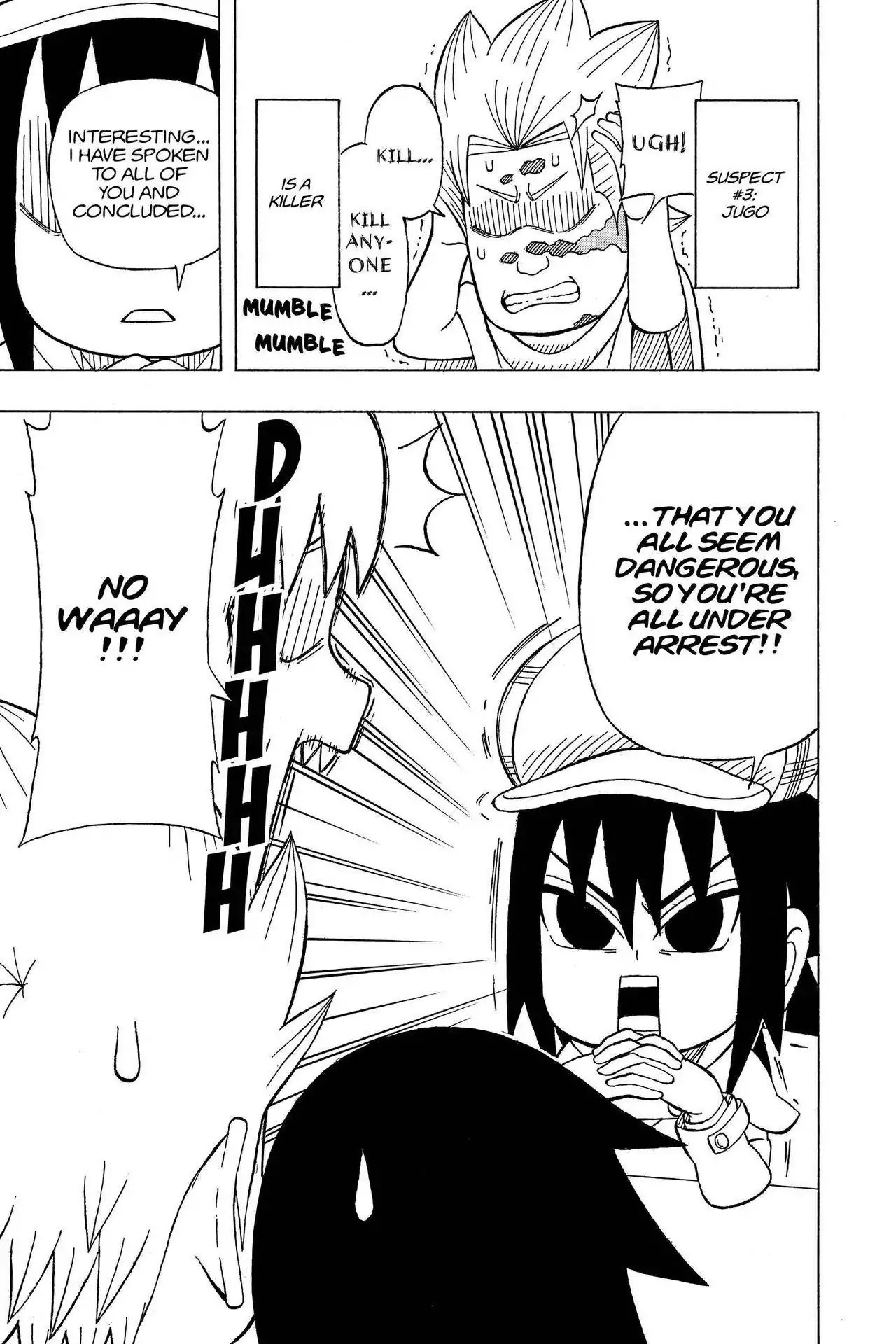 Naruto: Chibi Sasuke's Sharingan Legend Chapter 14 page 6 - Chapter 14: The Great Detective Sasuke!!