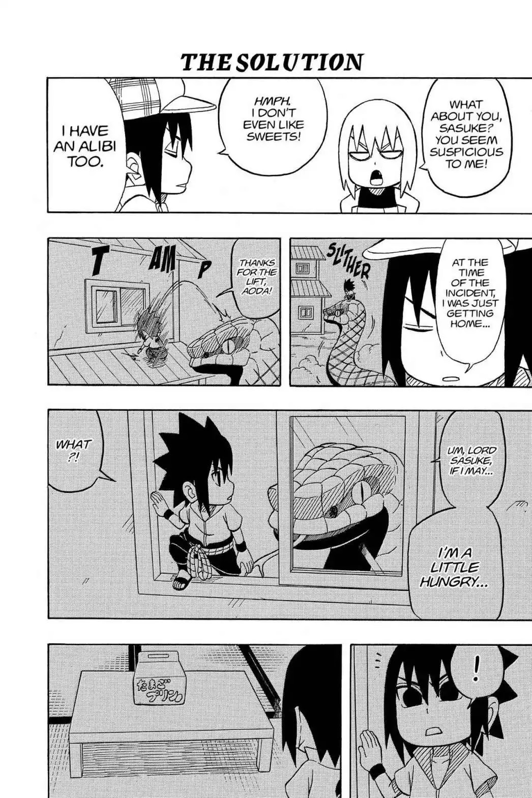 Naruto: Chibi Sasuke's Sharingan Legend Chapter 14 page 9 - Chapter 14: The Great Detective Sasuke!!