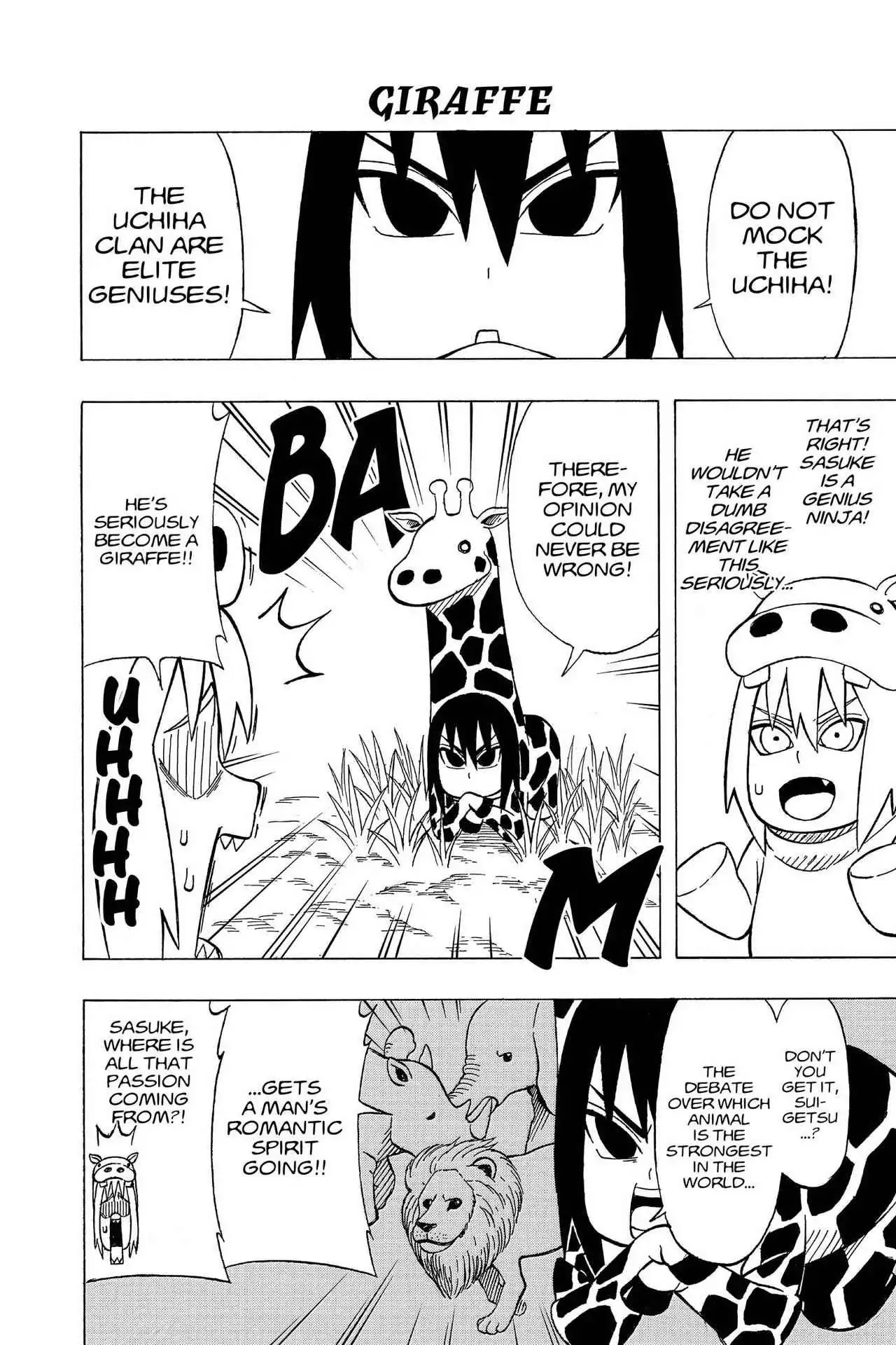 Naruto: Chibi Sasuke's Sharingan Legend Chapter 15 page 10 - Chapter 15: Team Taka's Big Fight!!
