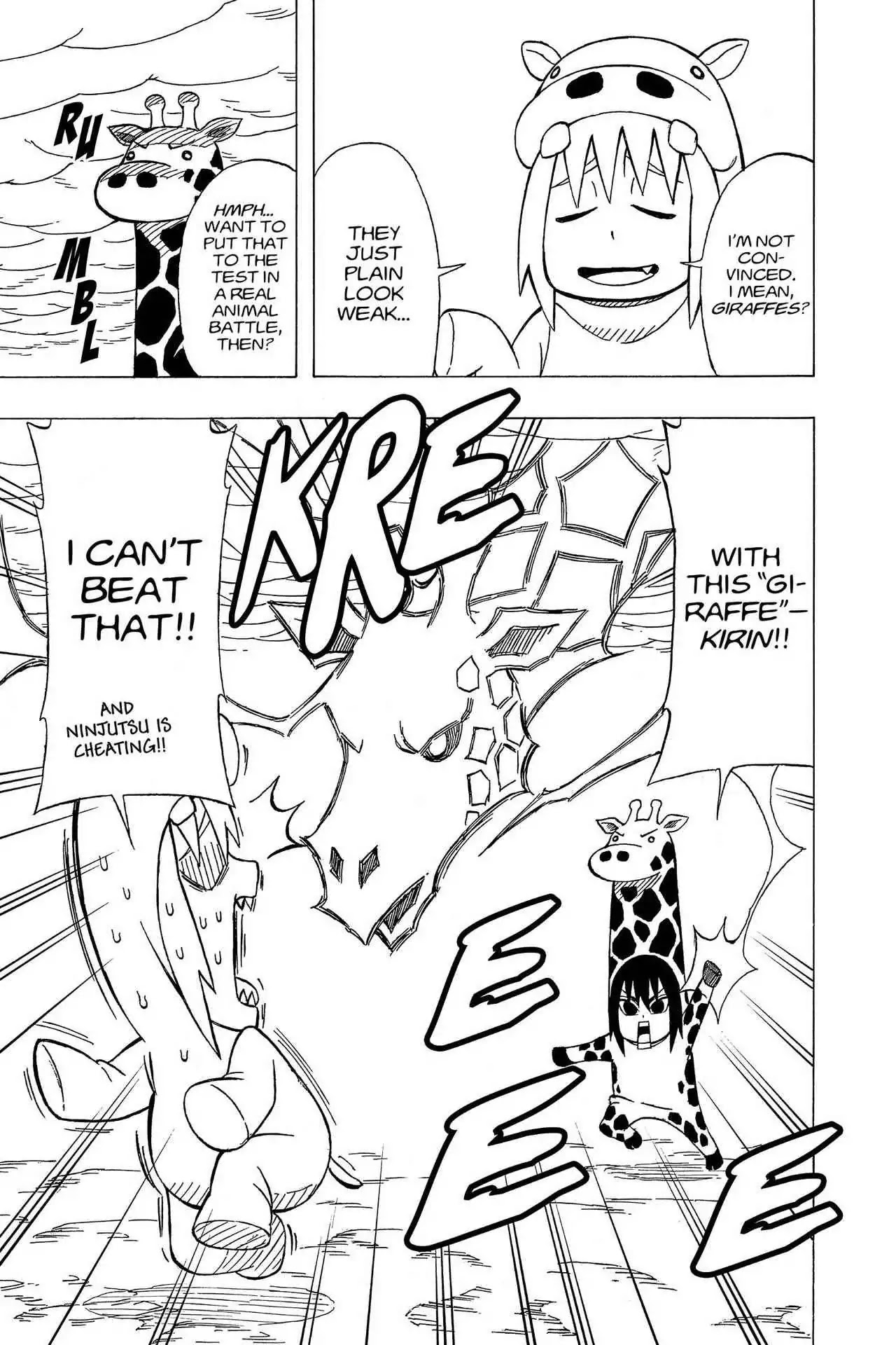 Naruto: Chibi Sasuke's Sharingan Legend Chapter 15 page 11 - Chapter 15: Team Taka's Big Fight!!