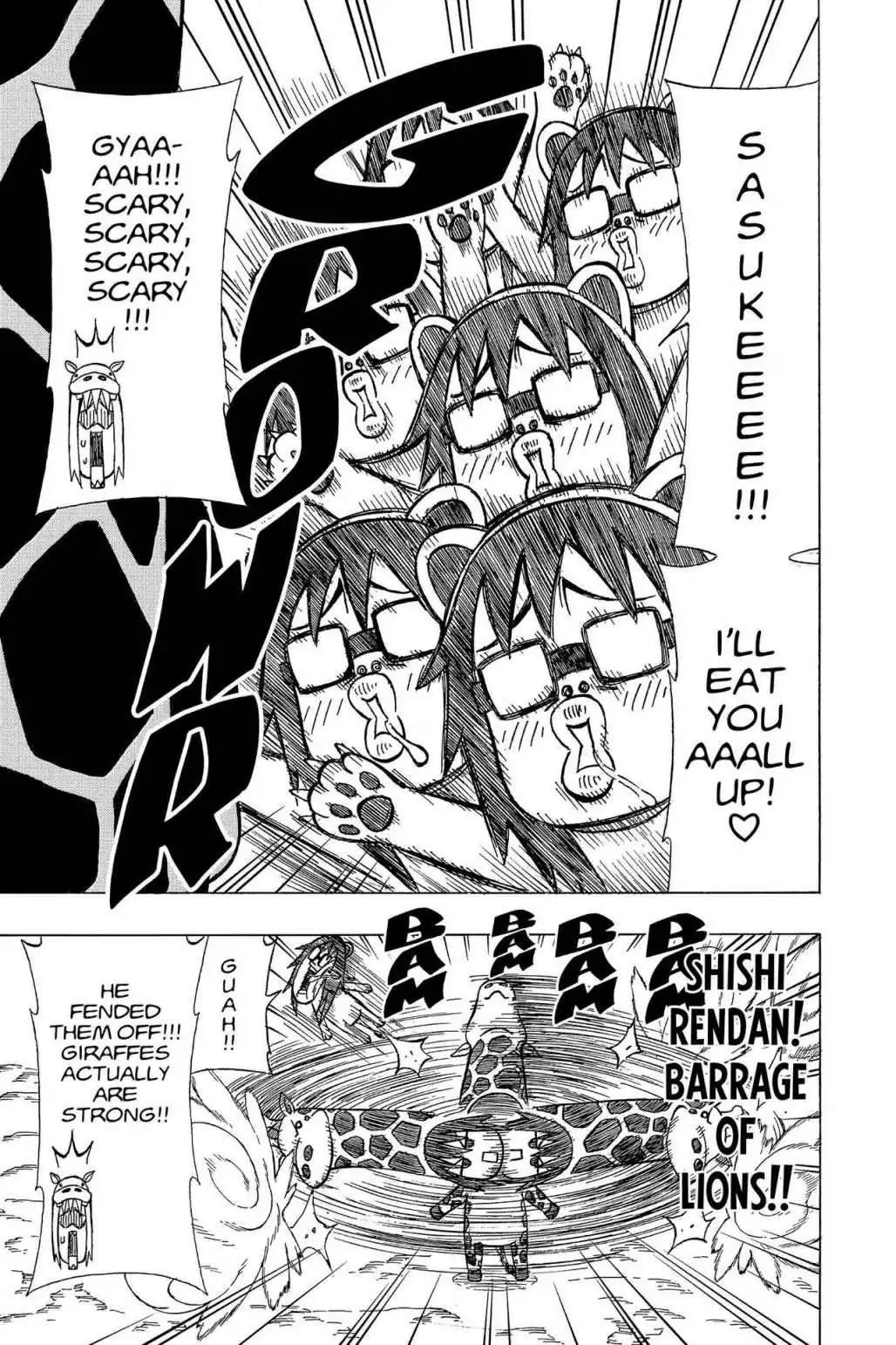 Naruto: Chibi Sasuke's Sharingan Legend Chapter 15 page 15 - Chapter 15: Team Taka's Big Fight!!