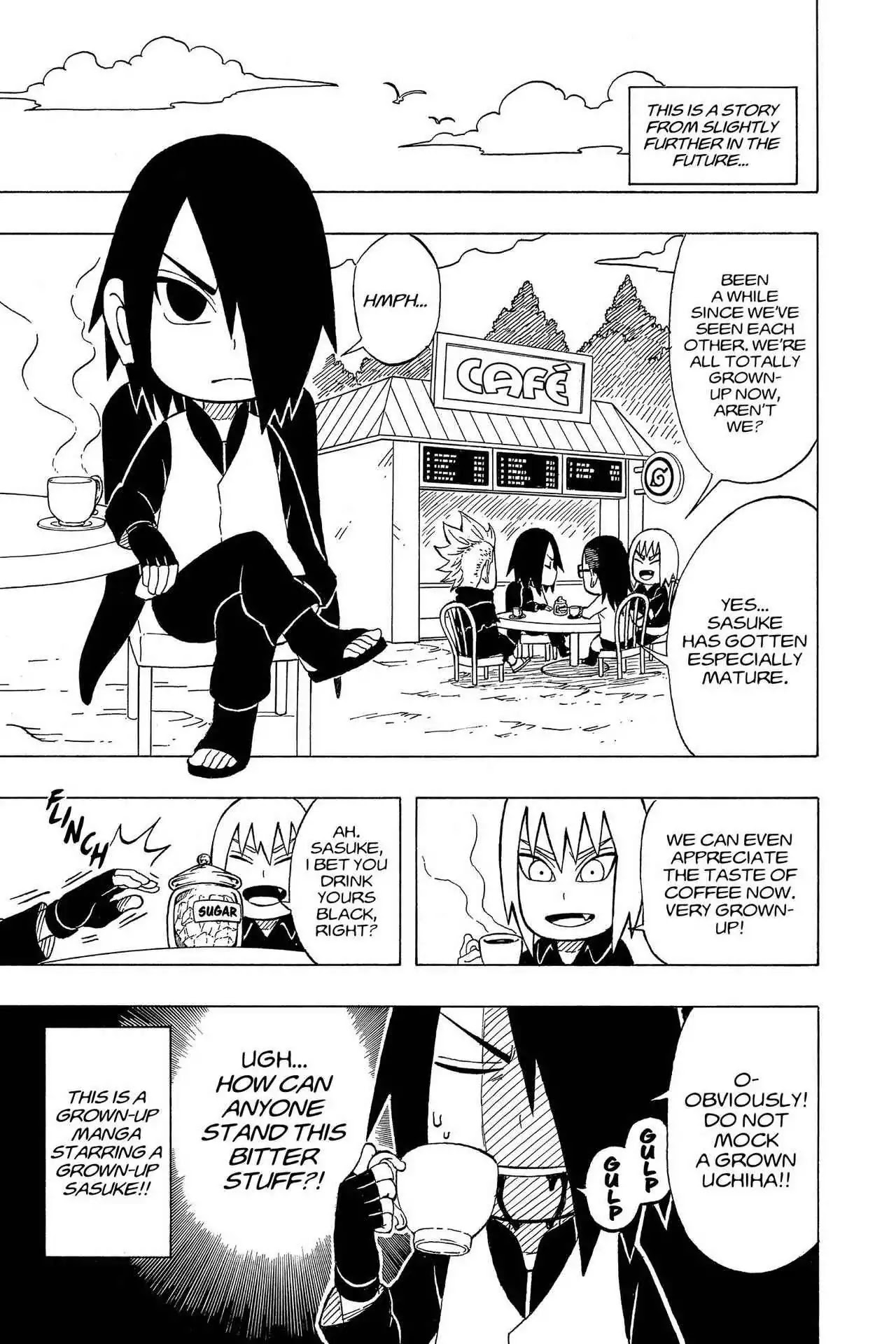 Naruto: Chibi Sasuke's Sharingan Legend Chapter 16 page 2 - Chapter 16: Sharingan Legend All Grown-Up!!