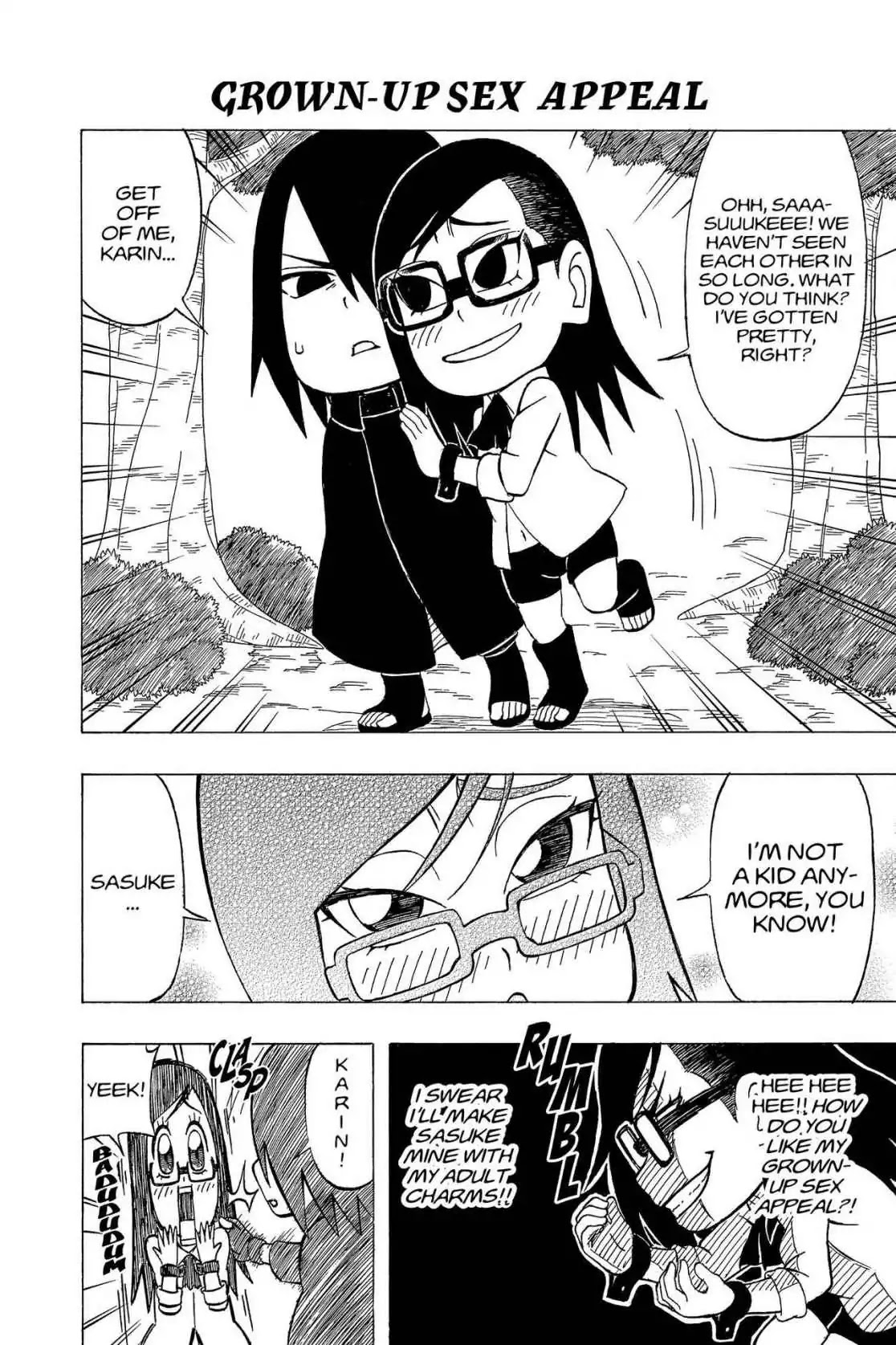 Naruto: Chibi Sasuke's Sharingan Legend Chapter 16 page 5 - Chapter 16: Sharingan Legend All Grown-Up!!
