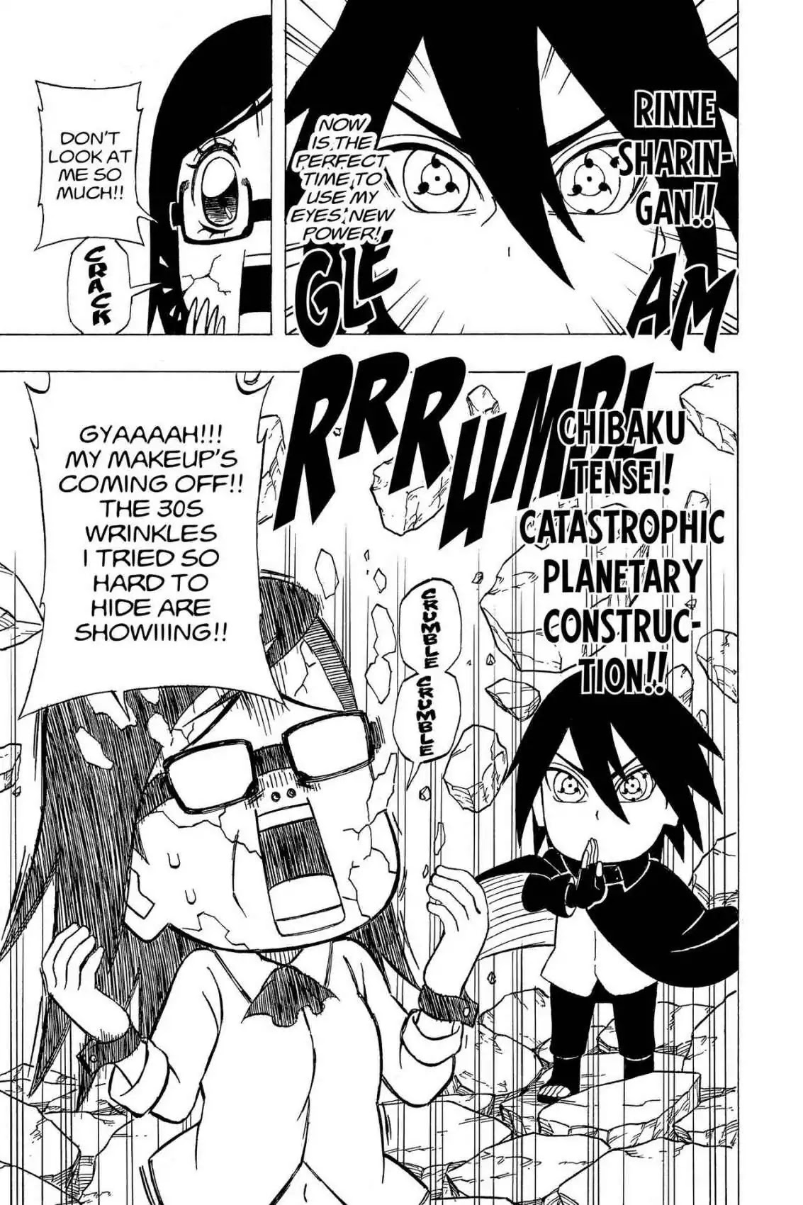 Naruto: Chibi Sasuke's Sharingan Legend Chapter 16 page 6 - Chapter 16: Sharingan Legend All Grown-Up!!