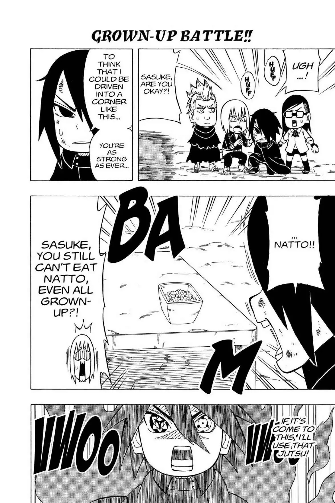 Naruto: Chibi Sasuke's Sharingan Legend Chapter 16 page 9 - Chapter 16: Sharingan Legend All Grown-Up!!