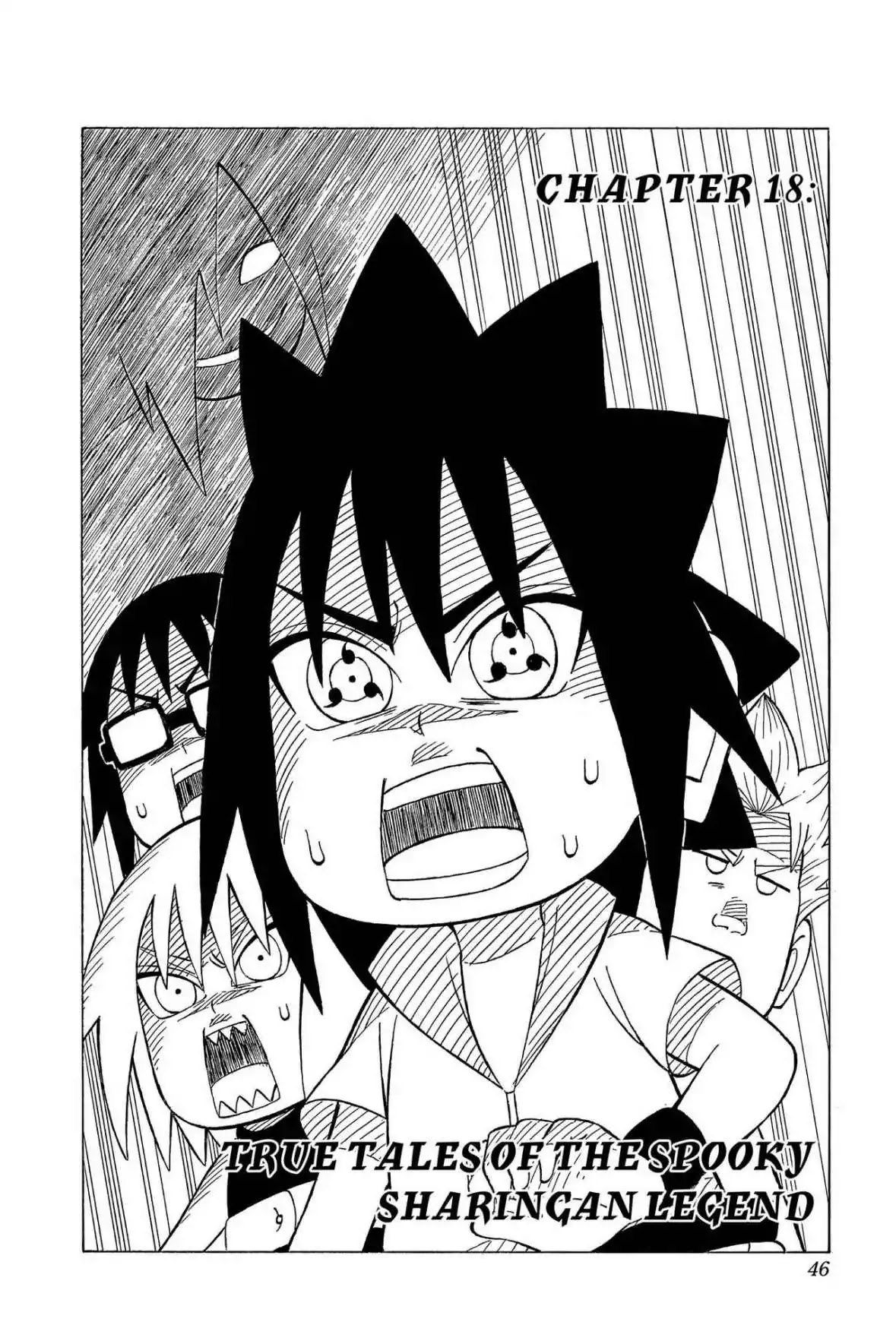 Naruto: Chibi Sasuke's Sharingan Legend Chapter 18 page 1 - Chapter 18: True Tales of the Spooky Sharingan Legend