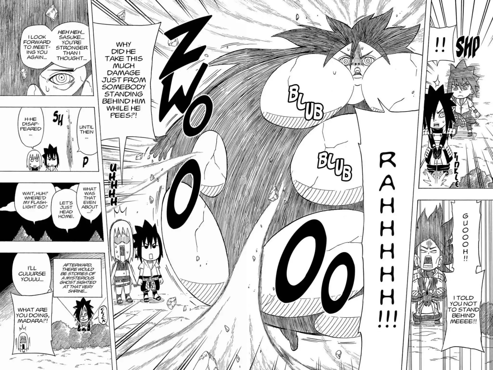 Naruto: Chibi Sasuke's Sharingan Legend Chapter 18 page 11 - Chapter 18: True Tales of the Spooky Sharingan Legend