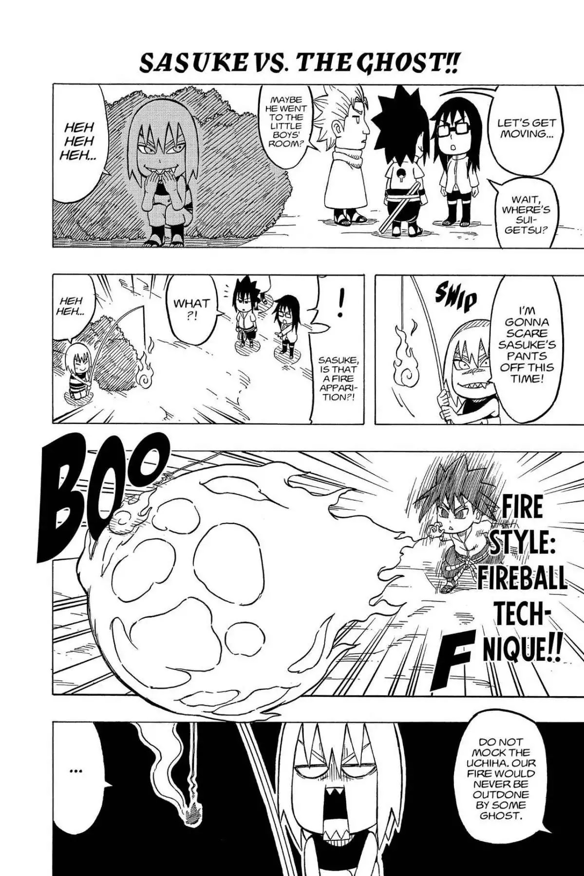 Naruto: Chibi Sasuke's Sharingan Legend Chapter 18 page 3 - Chapter 18: True Tales of the Spooky Sharingan Legend