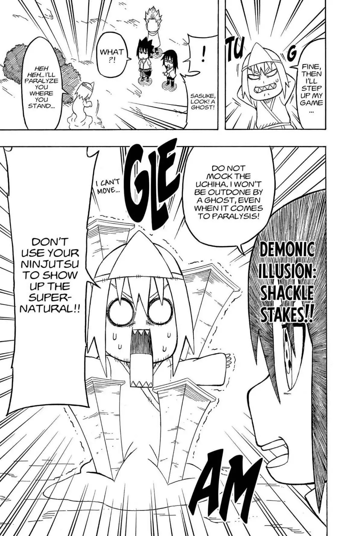 Naruto: Chibi Sasuke's Sharingan Legend Chapter 18 page 4 - Chapter 18: True Tales of the Spooky Sharingan Legend
