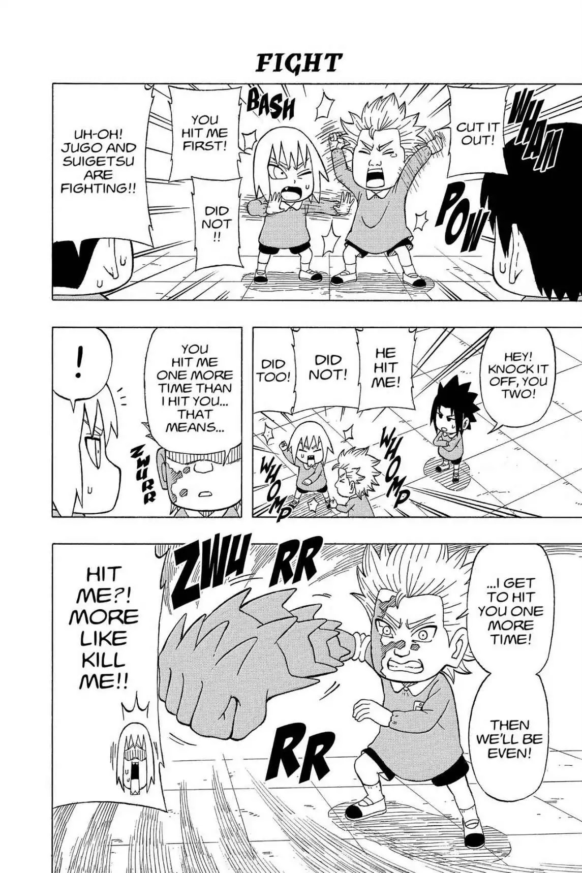 Naruto: Chibi Sasuke's Sharingan Legend Chapter 19 page 11 - Chapter 19: Sharingan Legend Kids!!