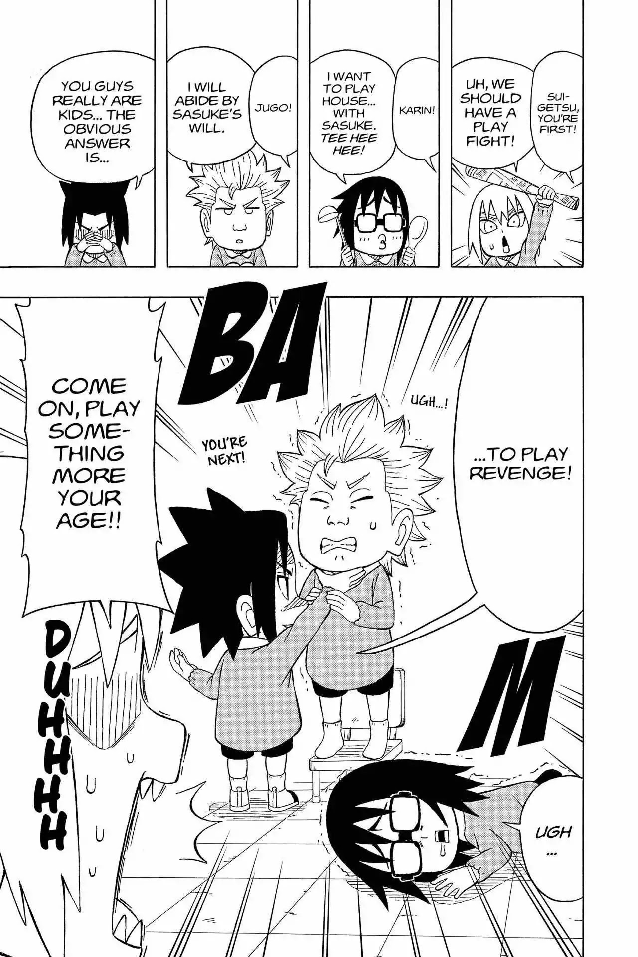 Naruto: Chibi Sasuke's Sharingan Legend Chapter 19 page 6 - Chapter 19: Sharingan Legend Kids!!