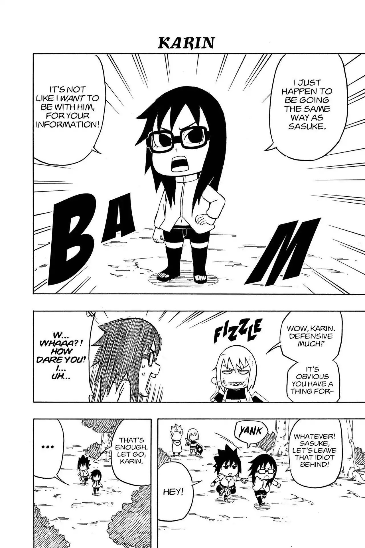 Naruto: Chibi Sasuke's Sharingan Legend Chapter 2 page 13 - Chapter 2: Taka...!!
