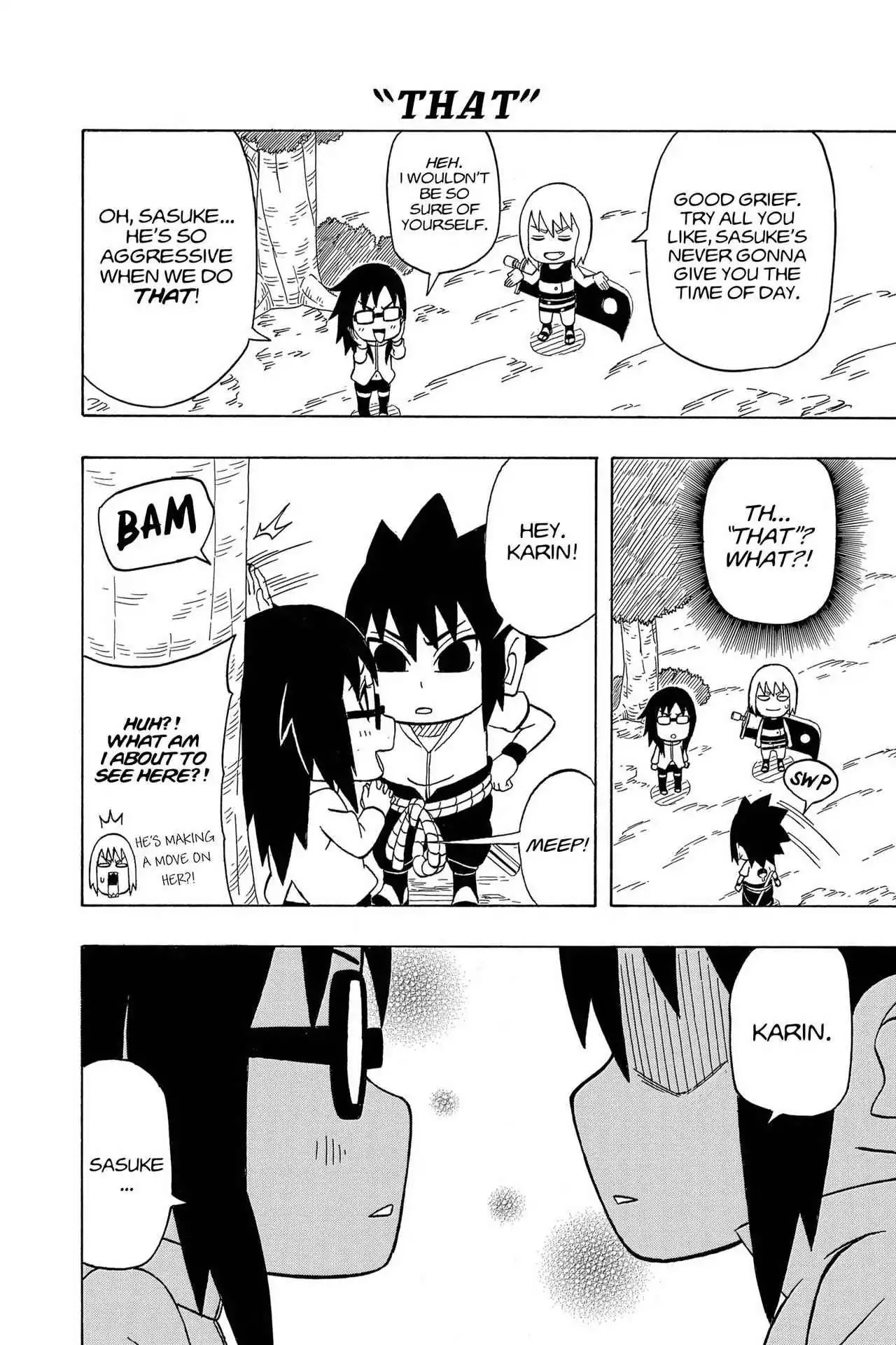 Naruto: Chibi Sasuke's Sharingan Legend Chapter 2 page 15 - Chapter 2: Taka...!!