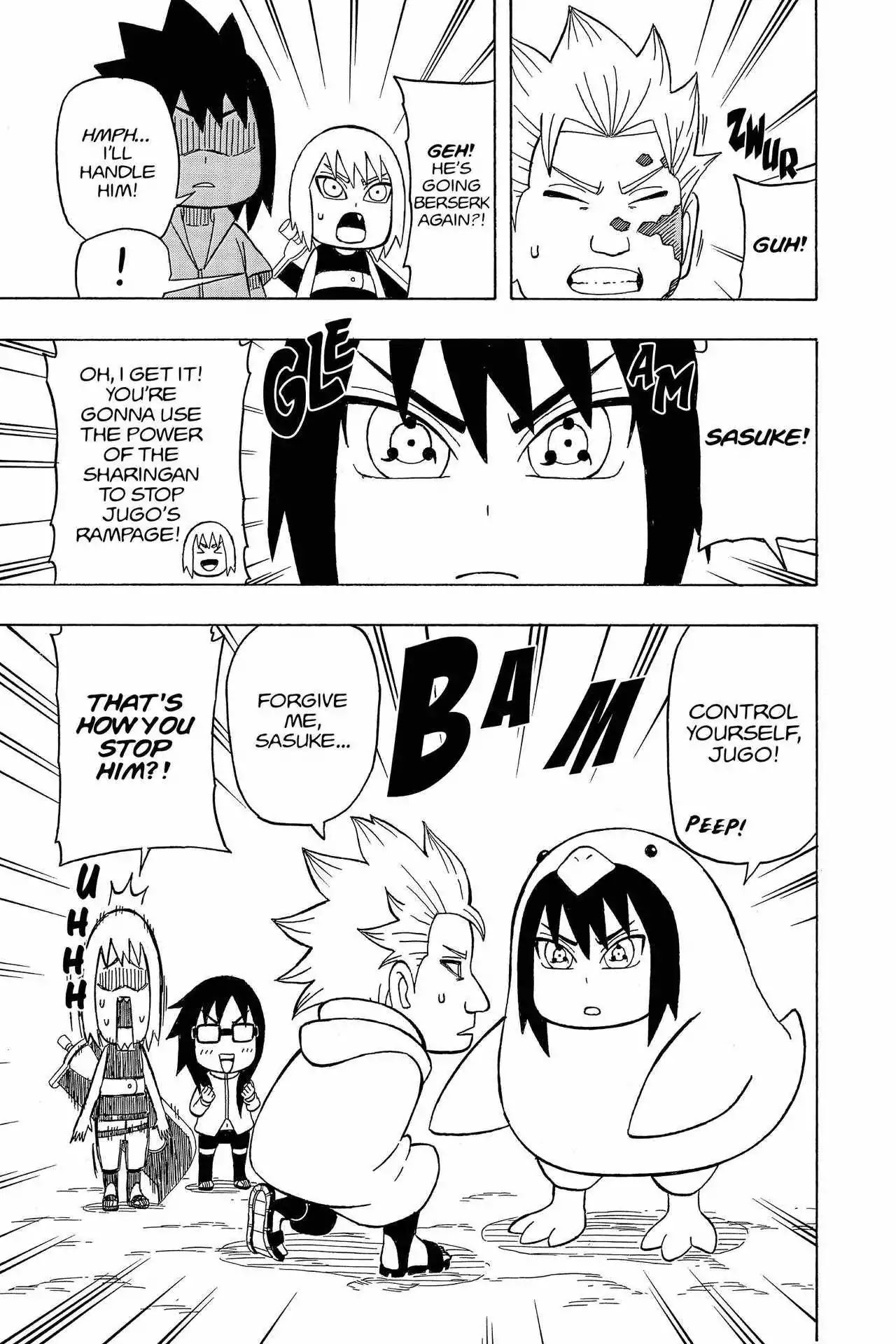 Naruto: Chibi Sasuke's Sharingan Legend Chapter 2 page 20 - Chapter 2: Taka...!!