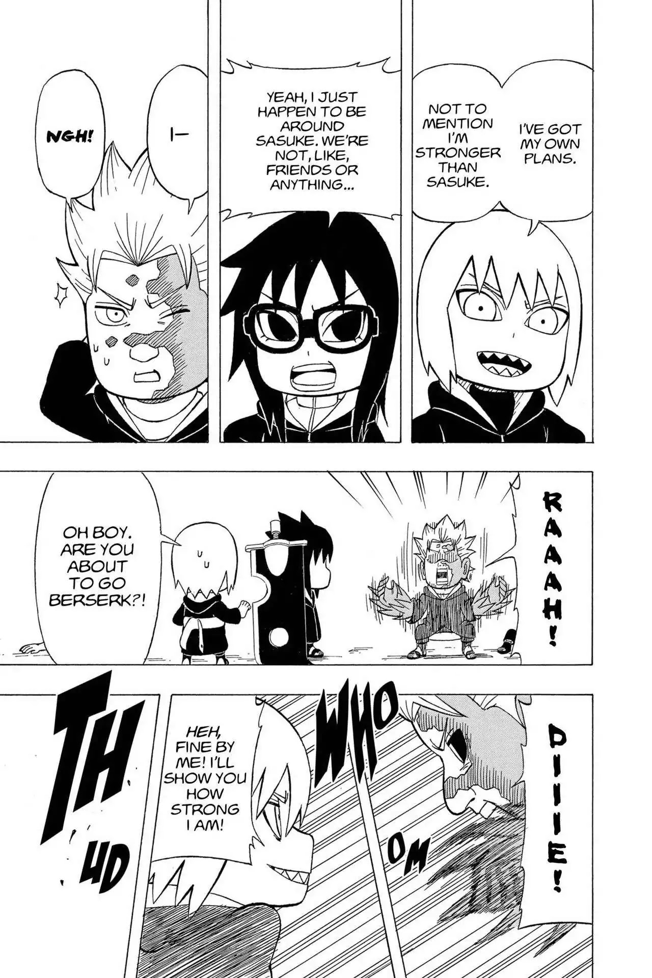 Naruto: Chibi Sasuke's Sharingan Legend Chapter 2 page 4 - Chapter 2: Taka...!!