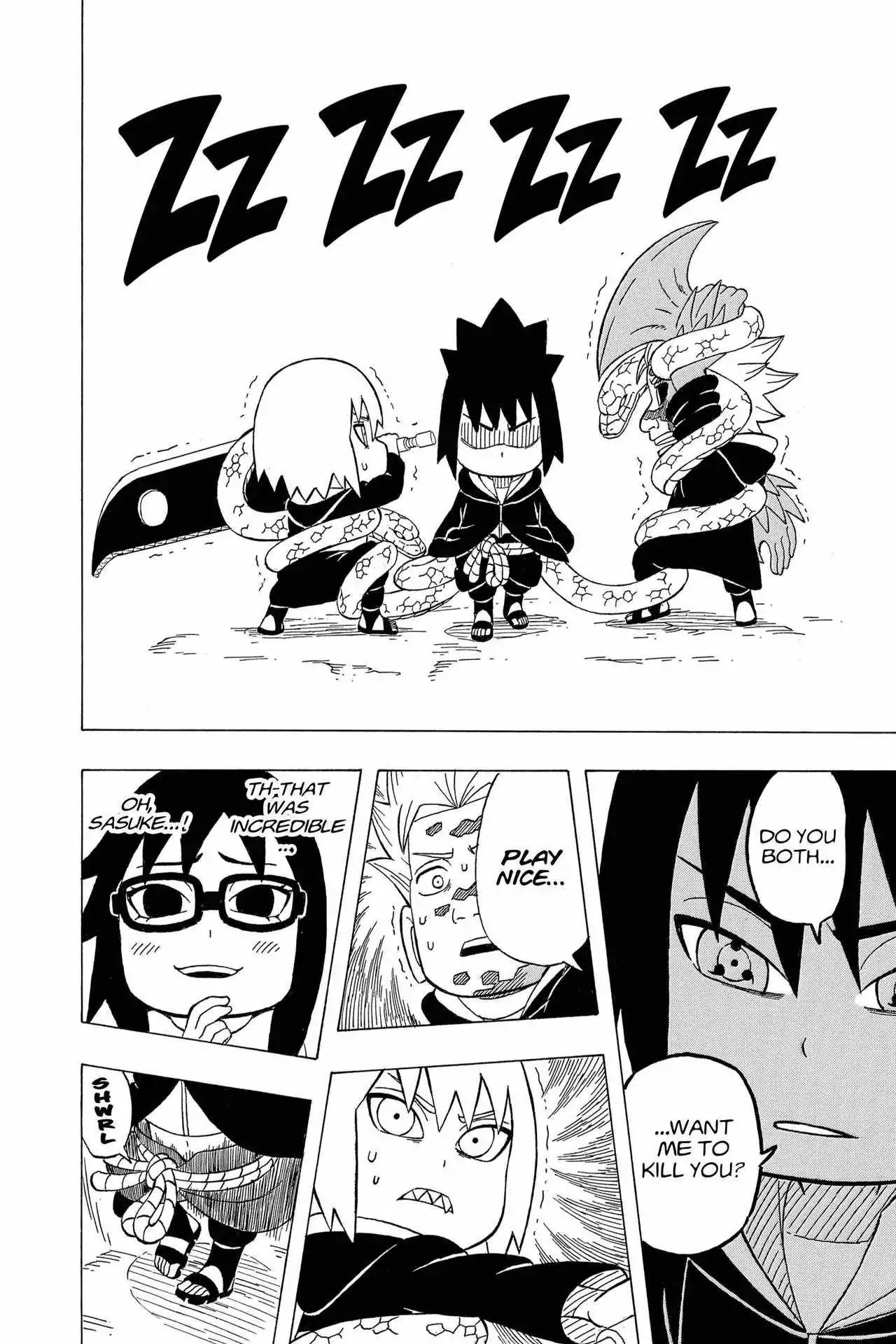 Naruto: Chibi Sasuke's Sharingan Legend Chapter 2 page 5 - Chapter 2: Taka...!!