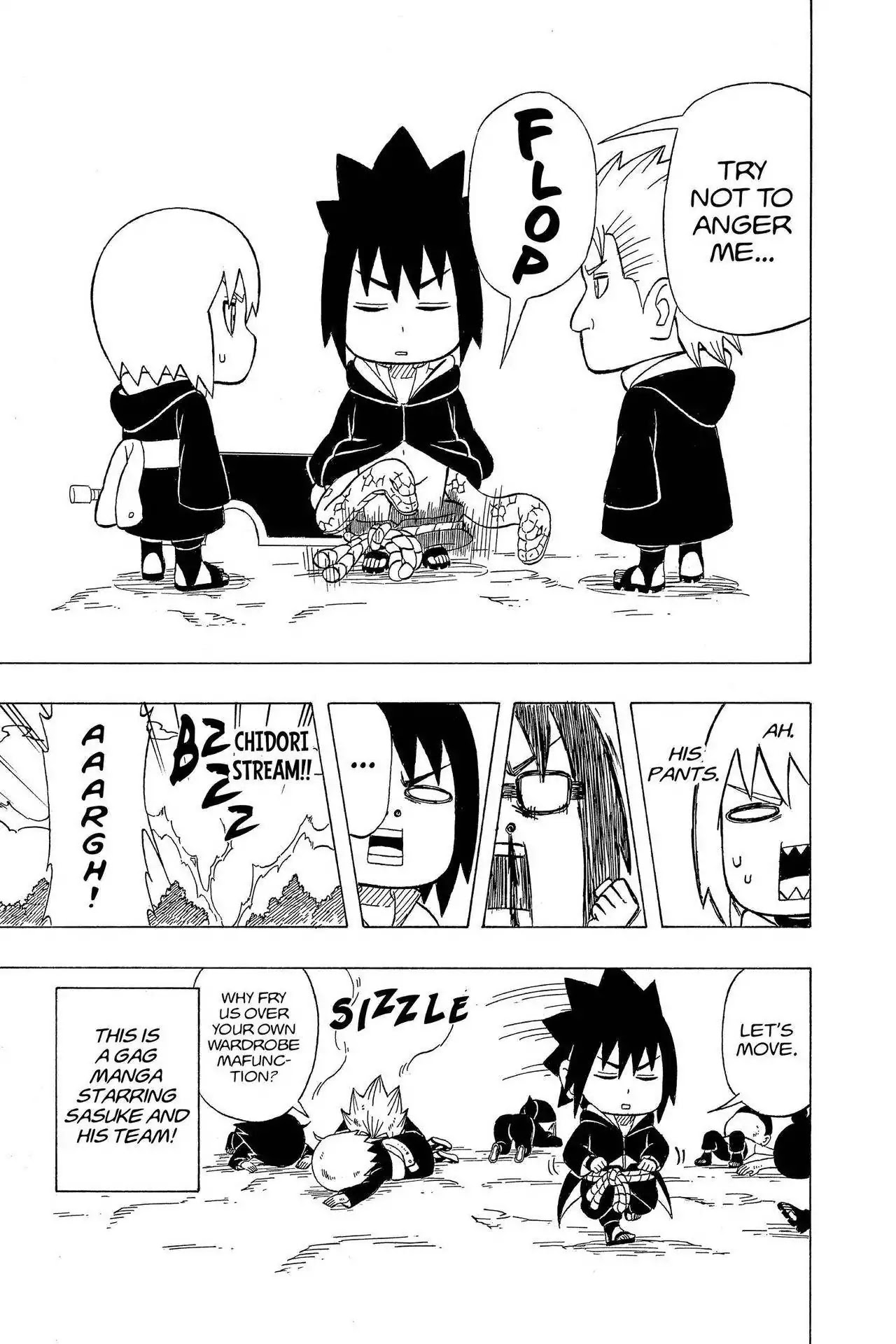 Naruto: Chibi Sasuke's Sharingan Legend Chapter 2 page 6 - Chapter 2: Taka...!!
