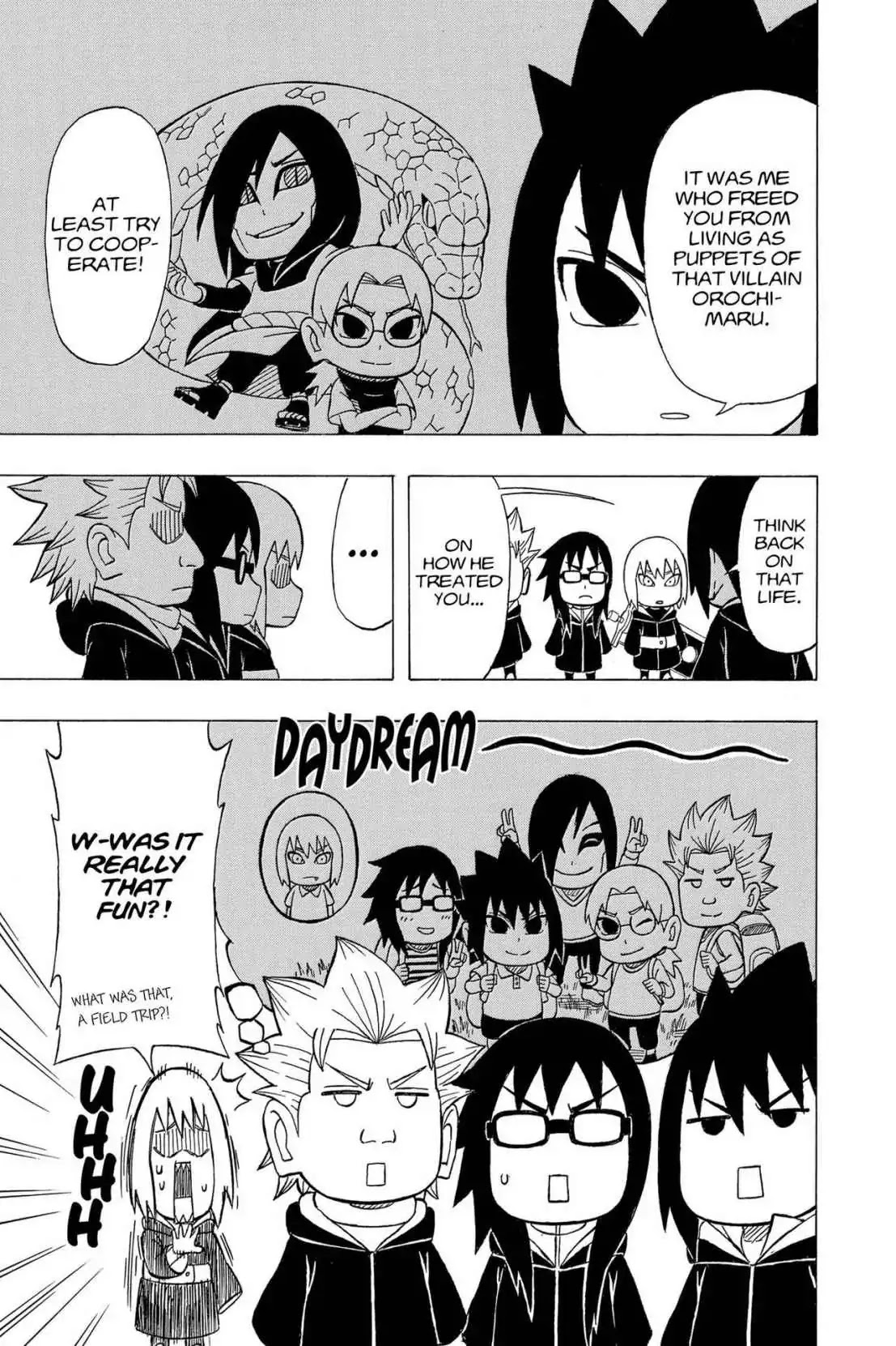 Naruto: Chibi Sasuke's Sharingan Legend Chapter 2 page 8 - Chapter 2: Taka...!!