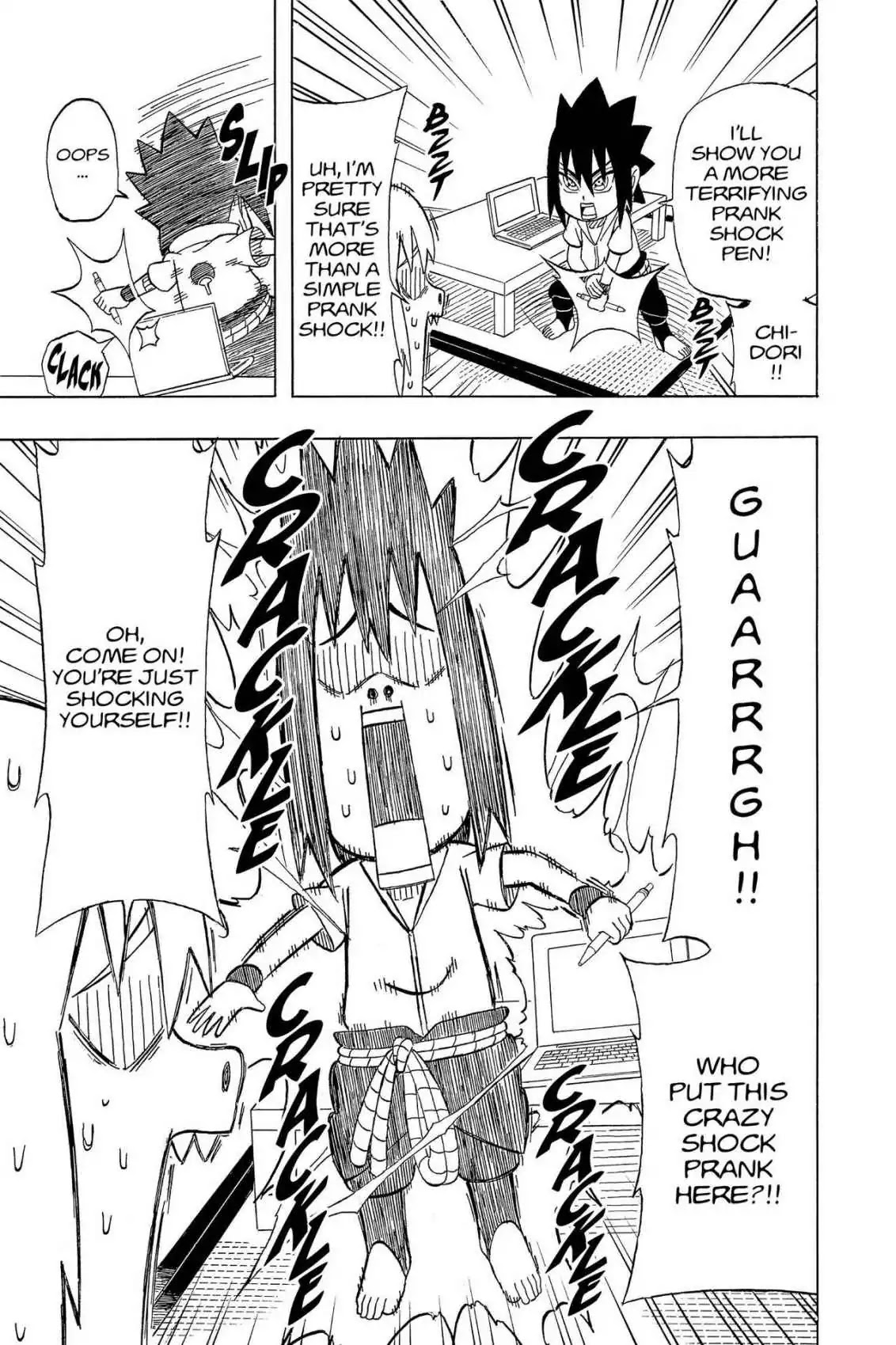 Naruto: Chibi Sasuke's Sharingan Legend Chapter 20 page 10 - Chapter 20: NinTuber Sasuke!!