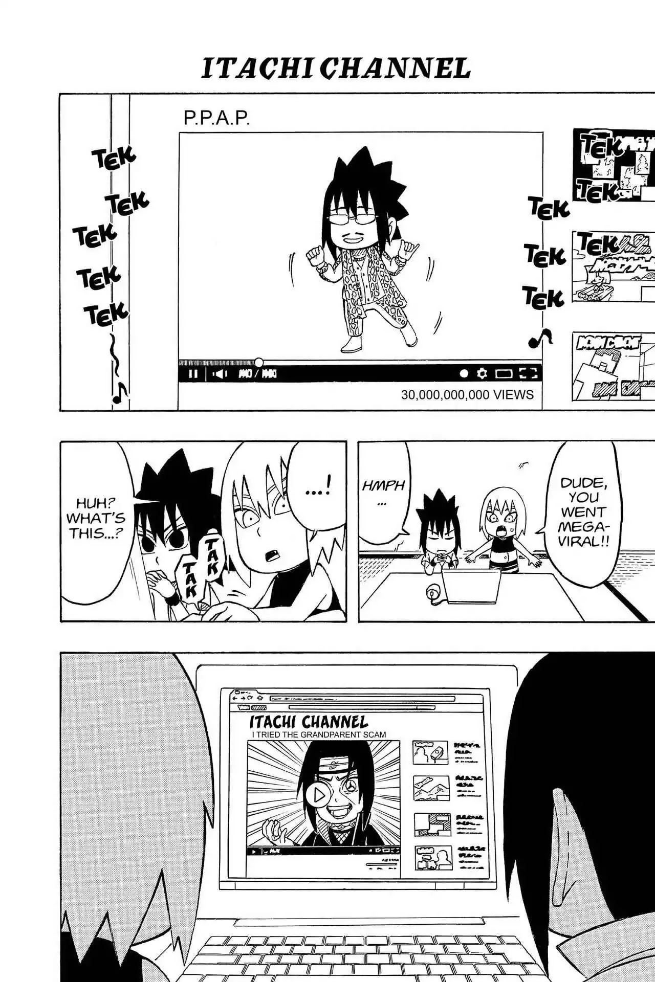 Naruto: Chibi Sasuke's Sharingan Legend Chapter 20 page 17 - Chapter 20: NinTuber Sasuke!!