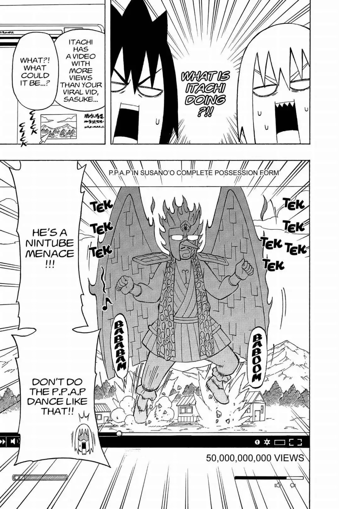 Naruto: Chibi Sasuke's Sharingan Legend Chapter 20 page 18 - Chapter 20: NinTuber Sasuke!!