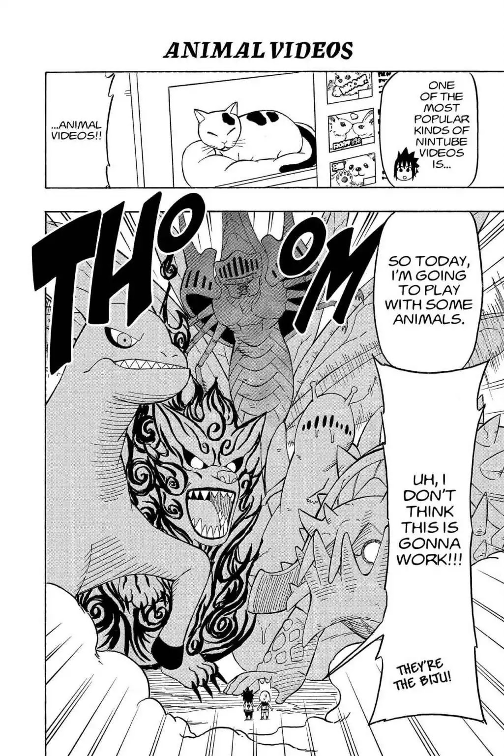 Naruto: Chibi Sasuke's Sharingan Legend Chapter 20 page 19 - Chapter 20: NinTuber Sasuke!!