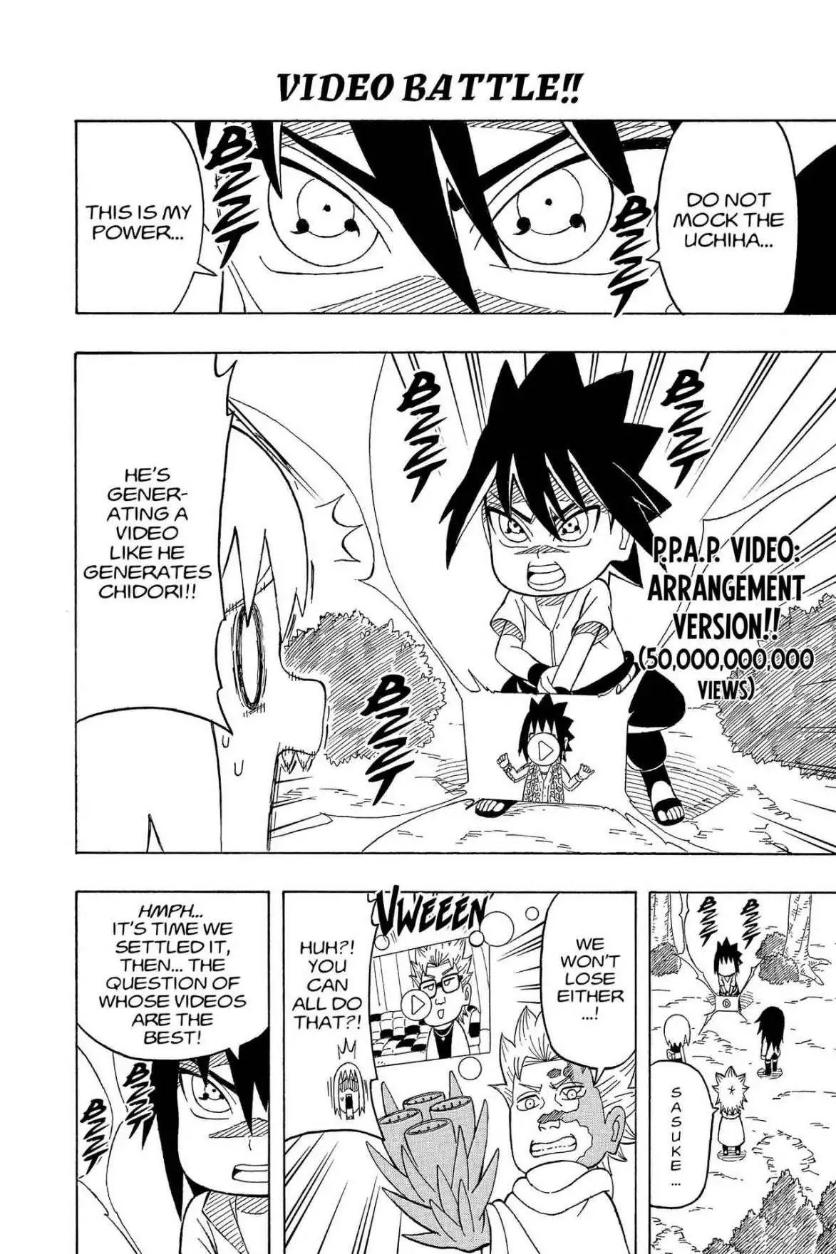 Naruto: Chibi Sasuke's Sharingan Legend Chapter 20 page 21 - Chapter 20: NinTuber Sasuke!!