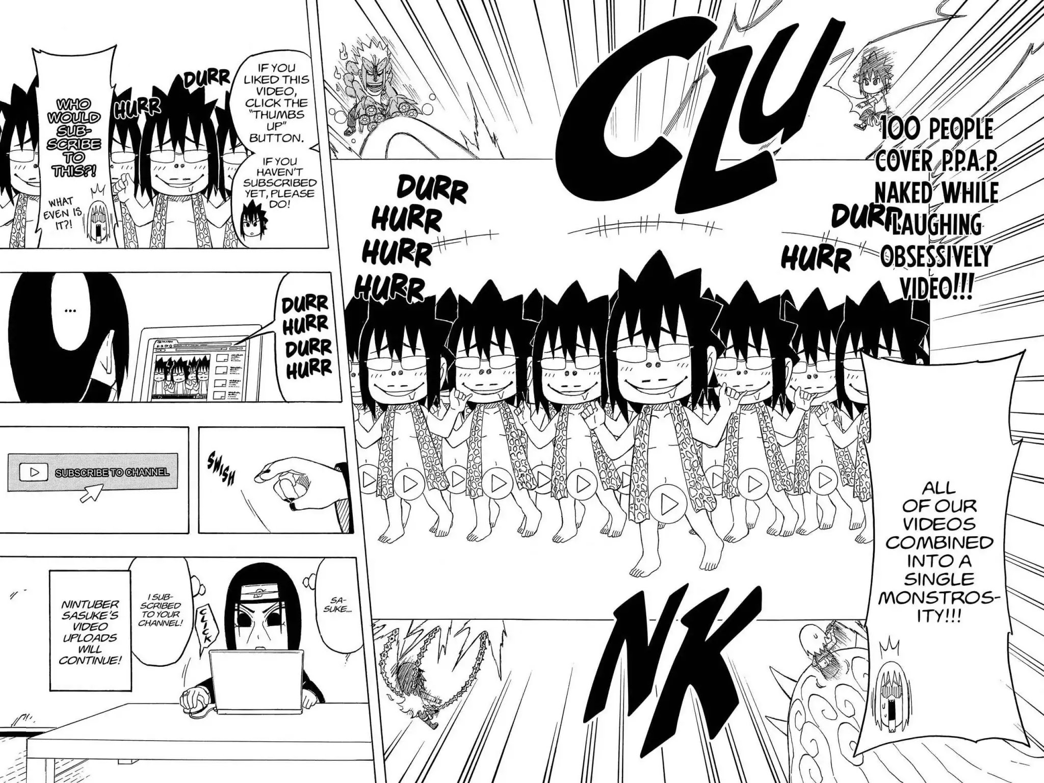 Naruto: Chibi Sasuke's Sharingan Legend Chapter 20 page 23 - Chapter 20: NinTuber Sasuke!!
