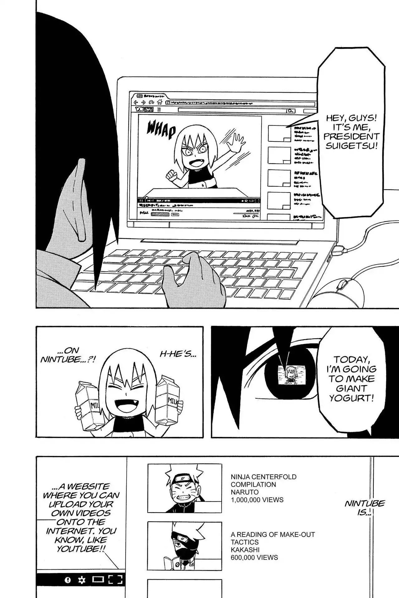 Naruto: Chibi Sasuke's Sharingan Legend Chapter 20 page 3 - Chapter 20: NinTuber Sasuke!!