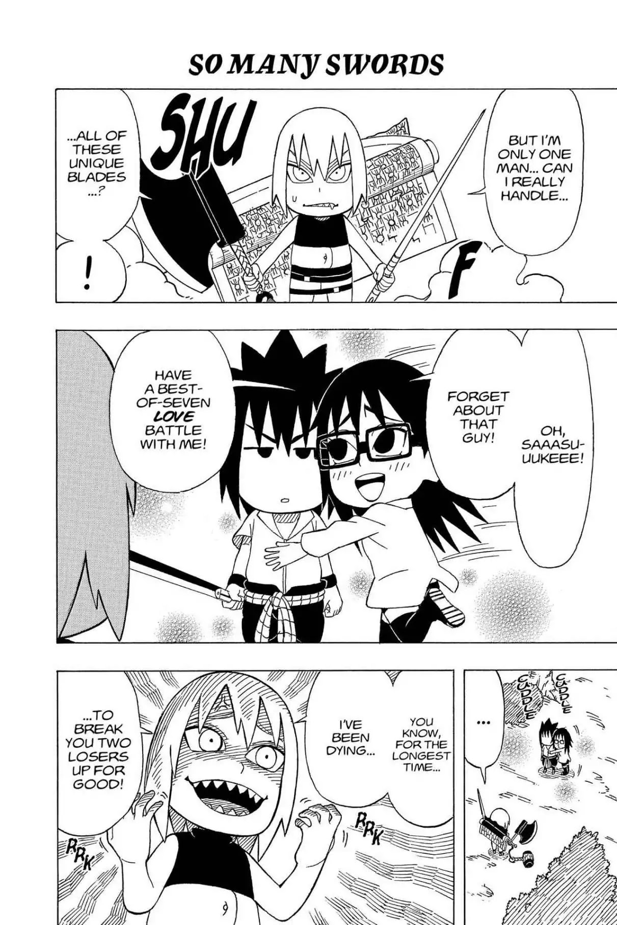 Naruto: Chibi Sasuke's Sharingan Legend Chapter 21 page 12 - Chapter 21: Sasuke vs. Suigetsu!!