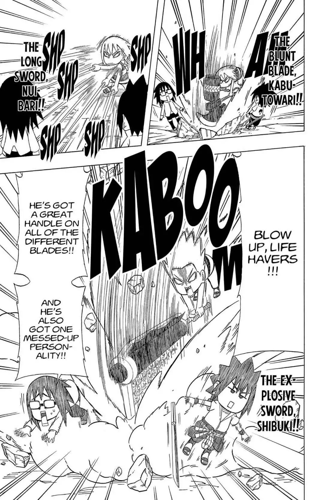 Naruto: Chibi Sasuke's Sharingan Legend Chapter 21 page 13 - Chapter 21: Sasuke vs. Suigetsu!!